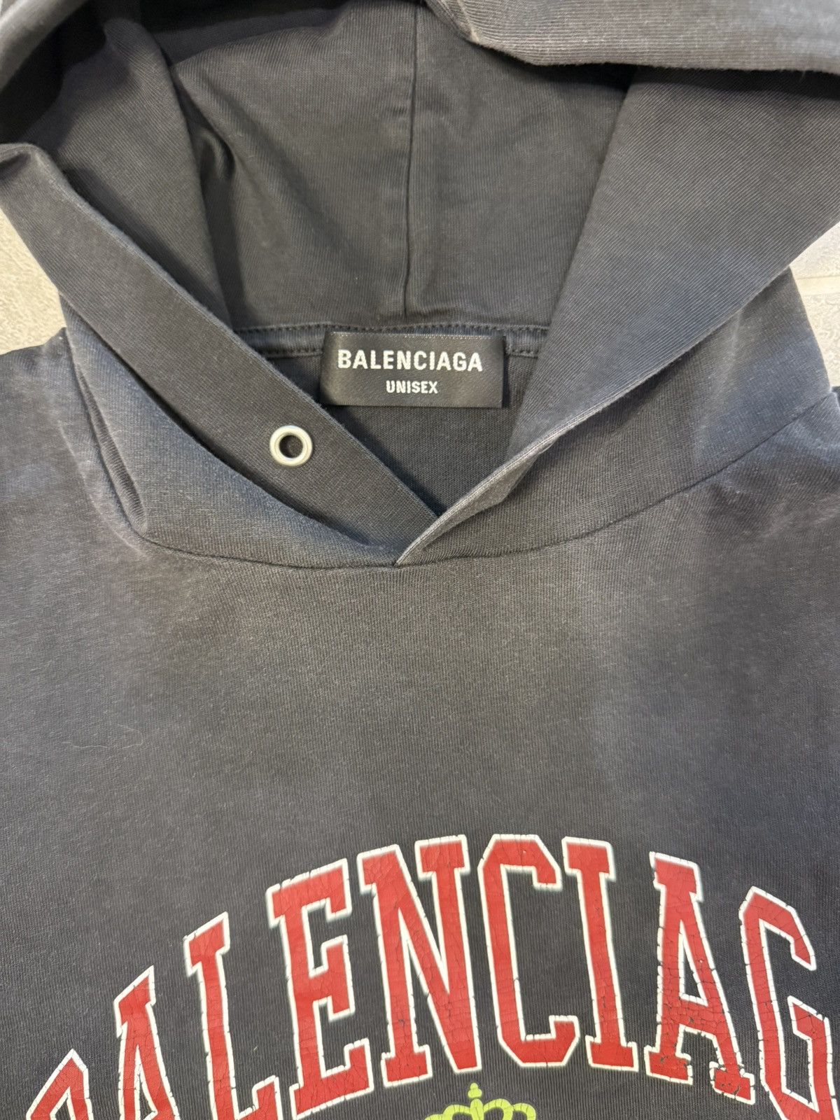 Balenciaga Balenciaga university long sleeve with hood Size US M / EU 48-50 / 2 - 2 Thumbnail