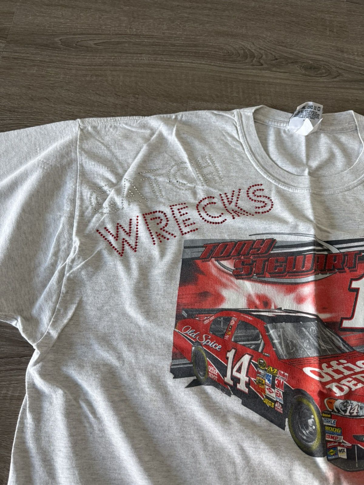 Vintage Tony Stewart Nascar merch tee Size US XL / EU 56 / 4 - 3 Thumbnail