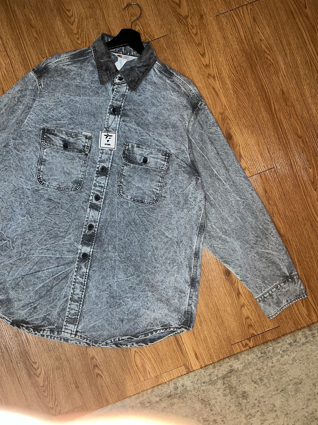 Carhartt × Vintage Vtg Carharrt button up Size US XXL / EU 58 / 5 - 1 Thumbnail