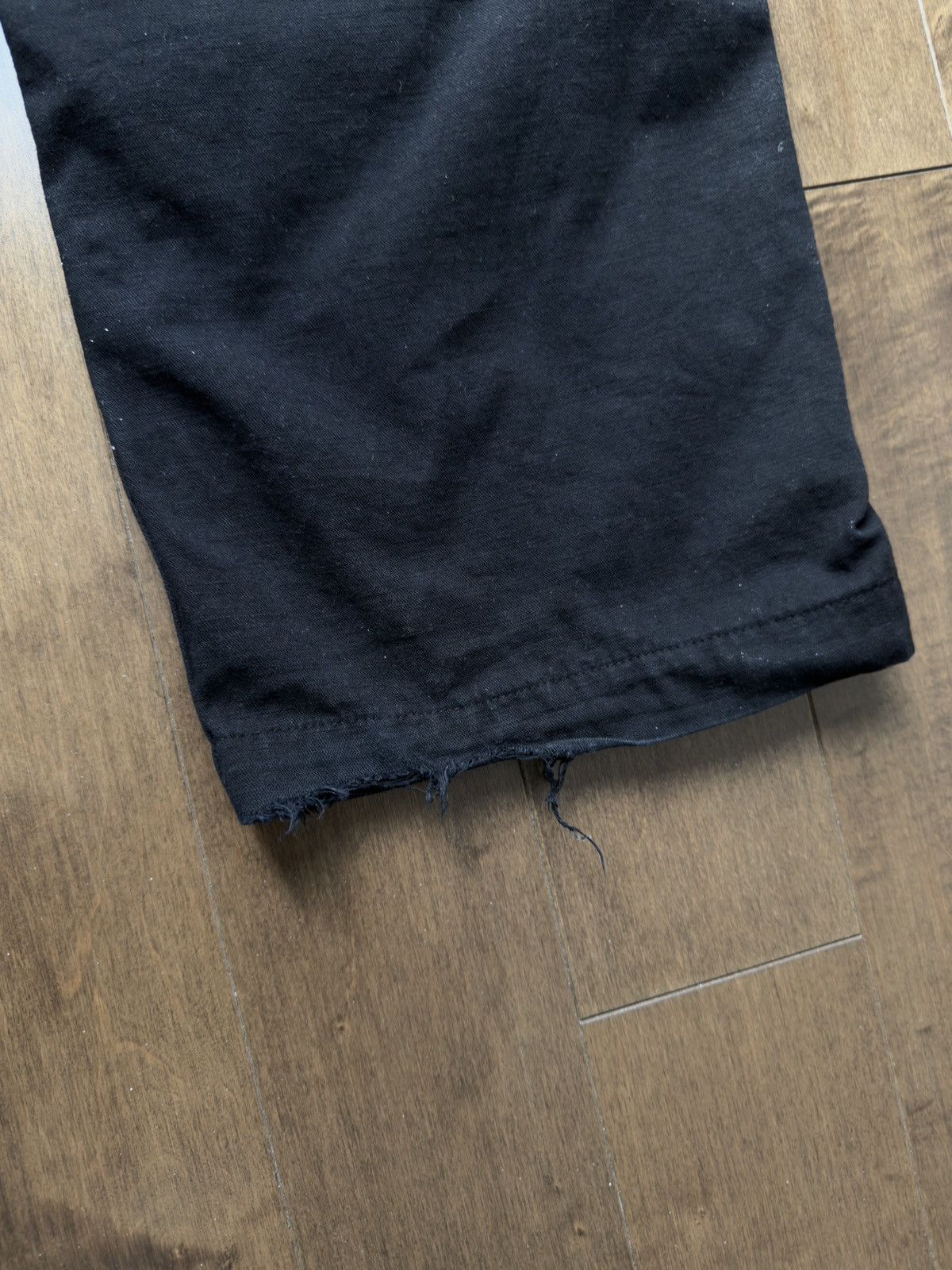 Daniel Simmons Daniel Simmons - Vintage Black Military Cargo Trousers V1 Size US 28 / EU 44 - 4 Thumbnail