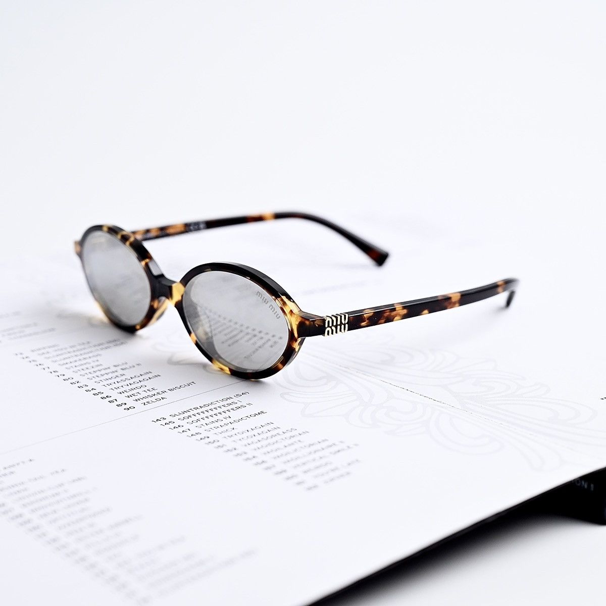 Miu Miu MIU MIU 0MU 04ZS GLASSES Size ONE SIZE - 1 Thumbnail