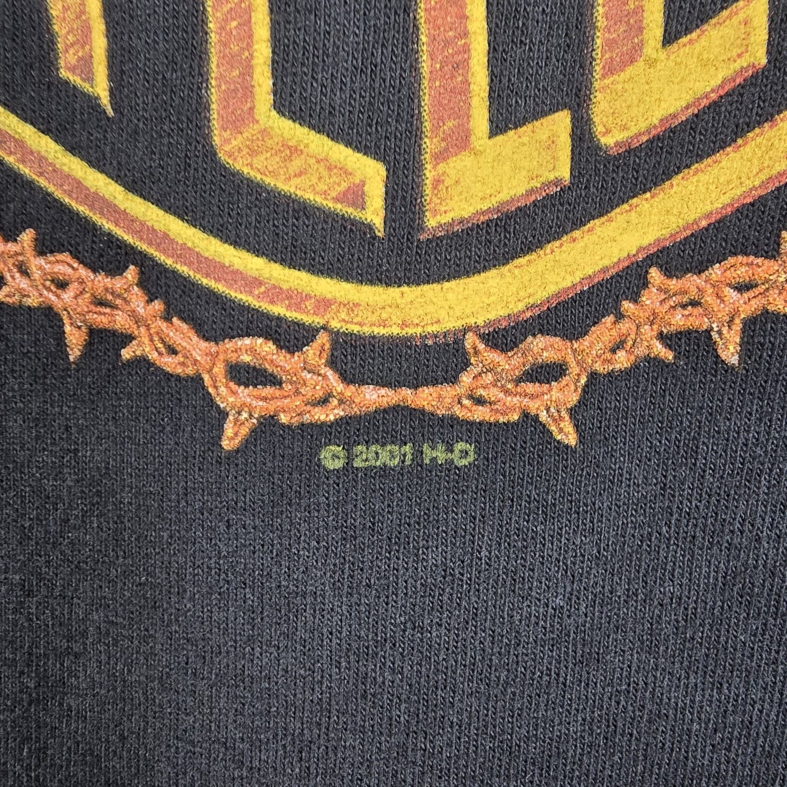 Harley Davidson Vintage Harley Davidson Barbwire Buffalo New York NY Large Size US L / EU 52-54 / 3 - 5 Thumbnail