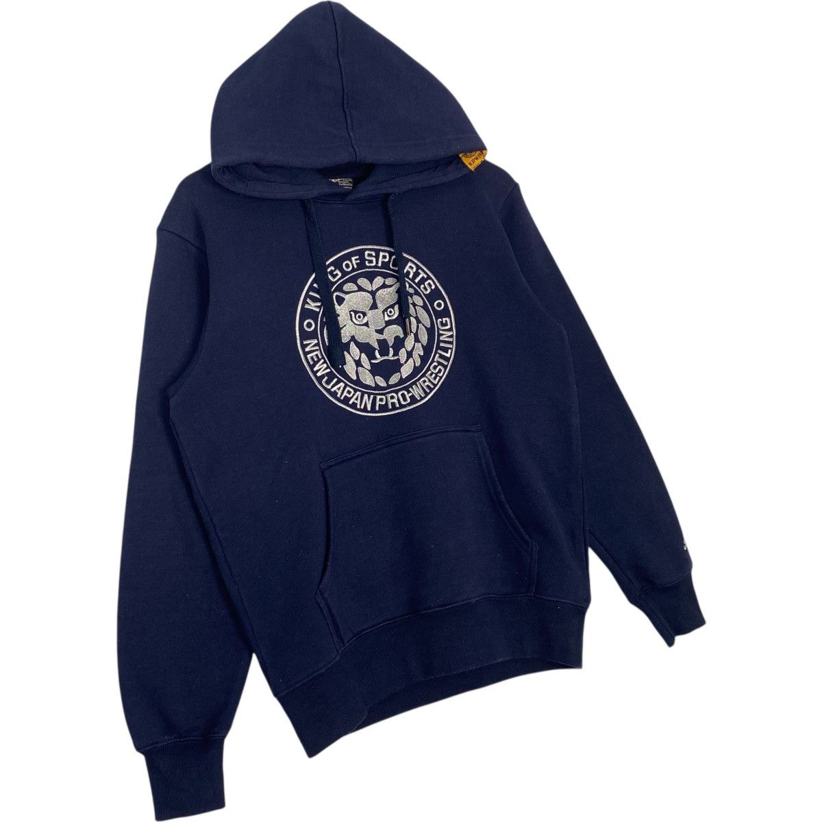 Vintage Vintage New Japan Pro Wrestling Hoodie Sweatshirt Big Logo Size US M / EU 48-50 / 2 - 3 Thumbnail