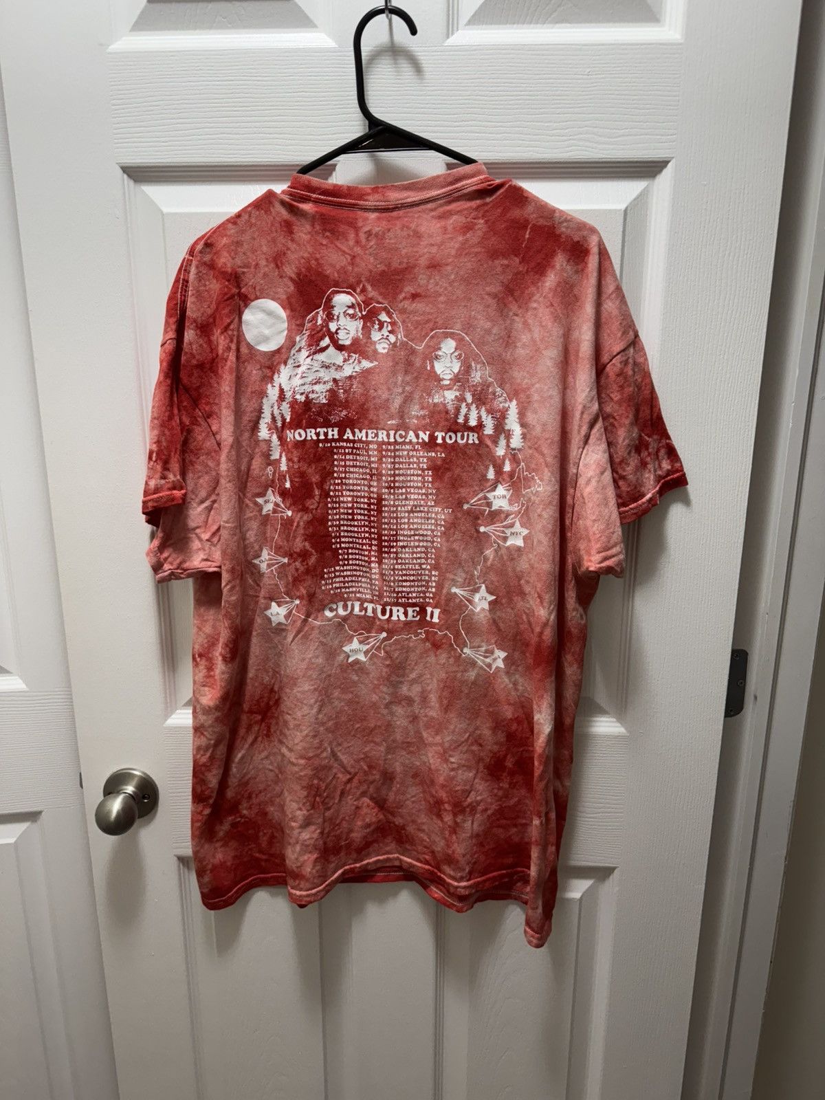 Migos Migos Culture 2 Tour 2018 Shirt Rap Hip-Hop Tie Dye Merch Size US XL / EU 56 / 4 - 1 Thumbnail