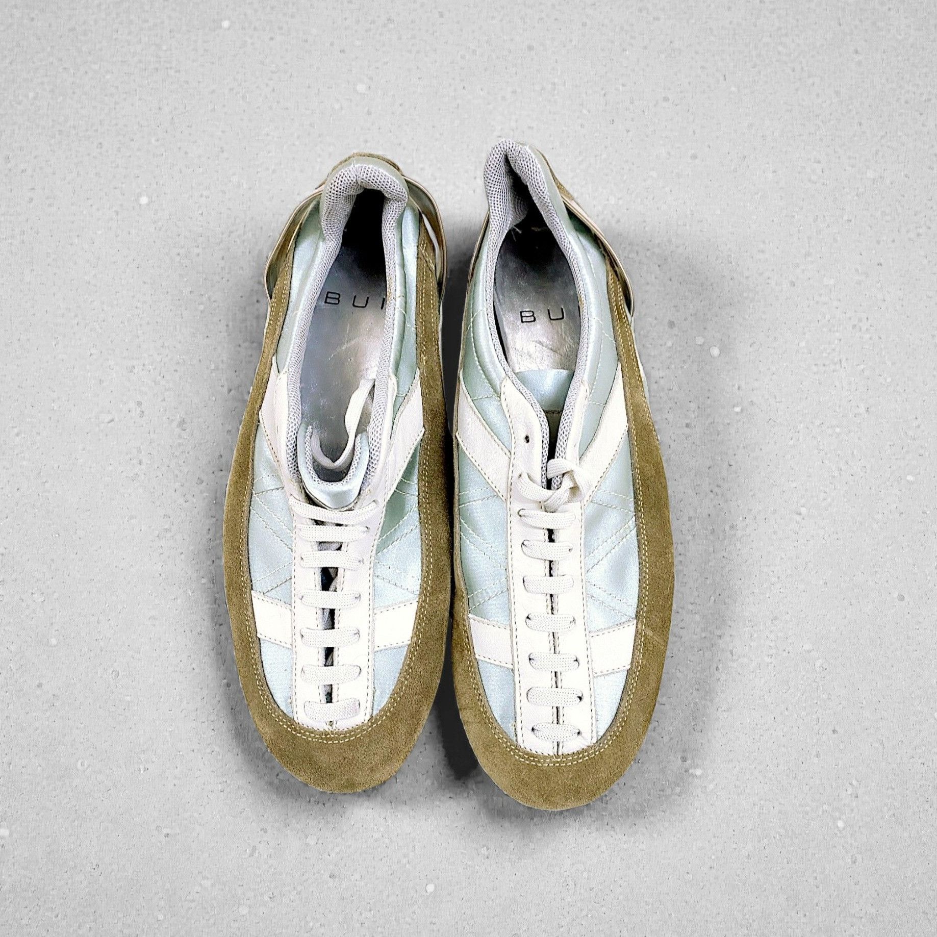 Barbara Bui Barbara Bui Lace Up Sneakers EU 38 Y2K Satin Leather Made It Size US 8 / IT 38 - 2 Thumbnail
