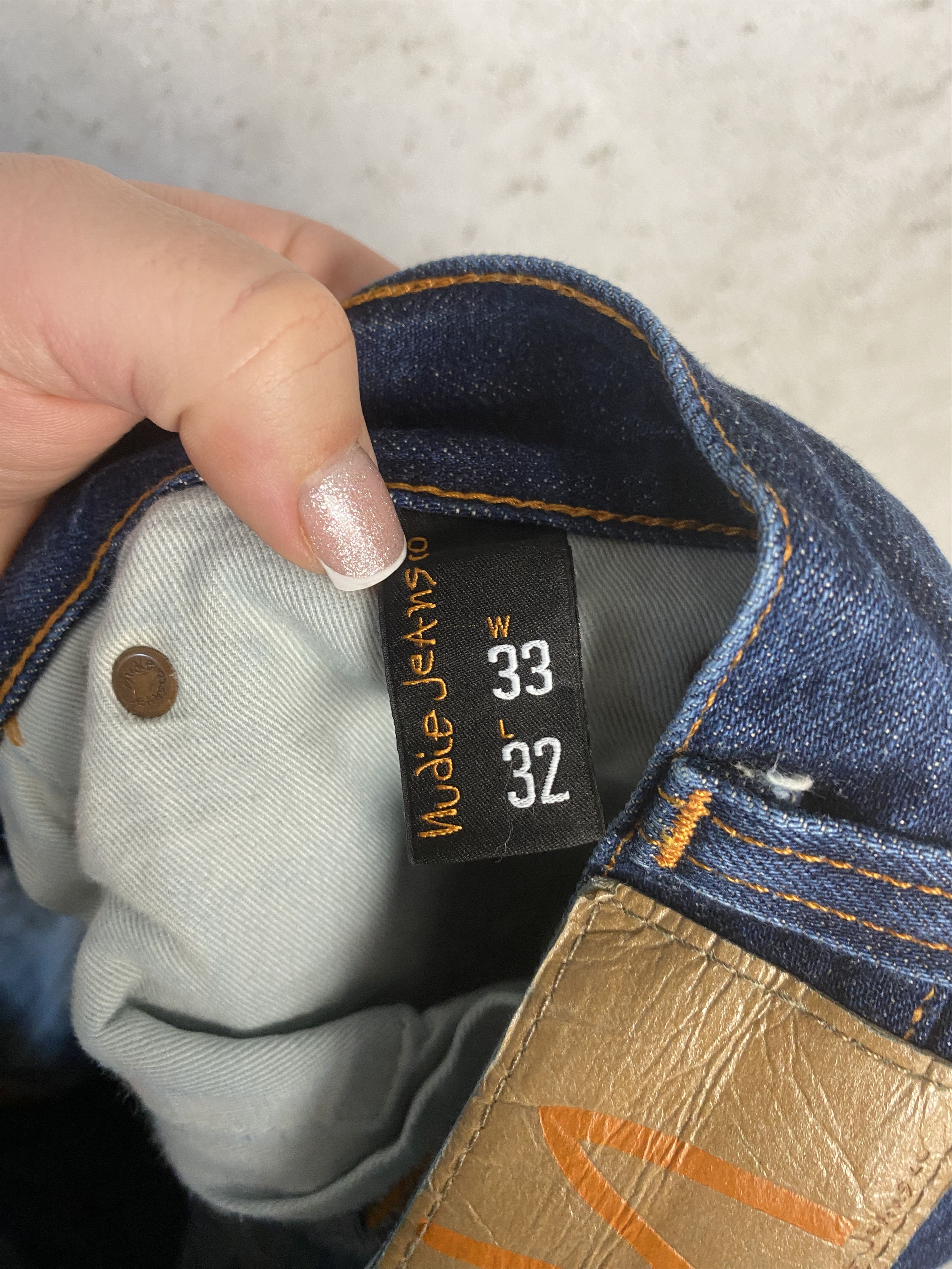 Nudie Jeans Nudie Jeans Grim Tim jeans denim pants Size US 33 - 6 Thumbnail