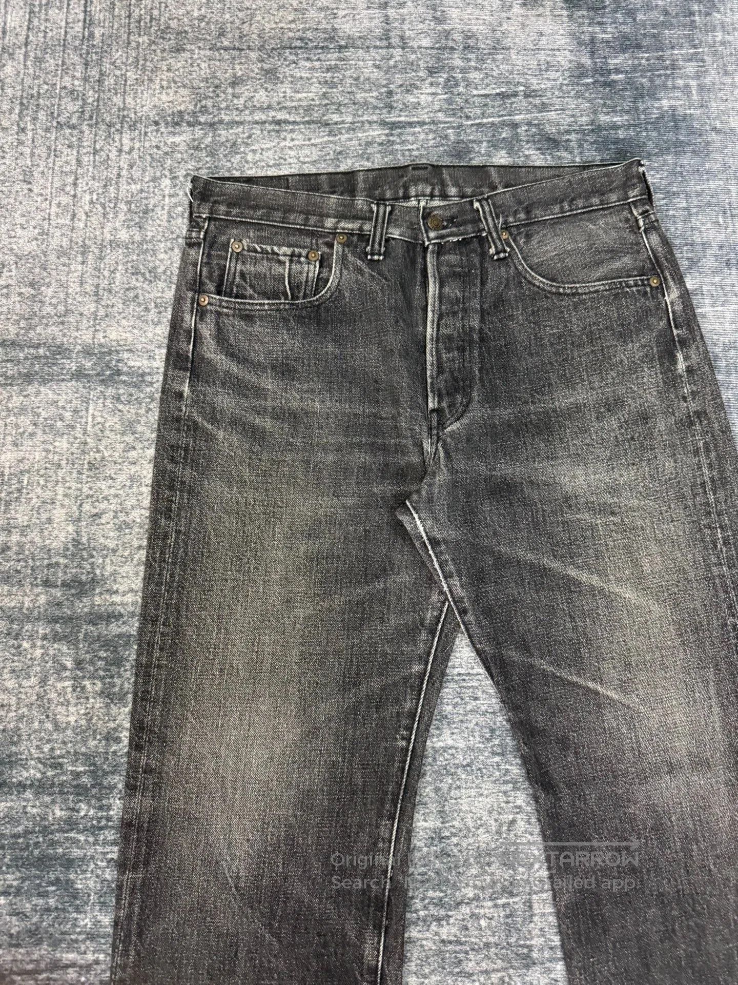 Vintage Vintage 00s Japanese Denim Jeans. Size US 33 - 3 Thumbnail