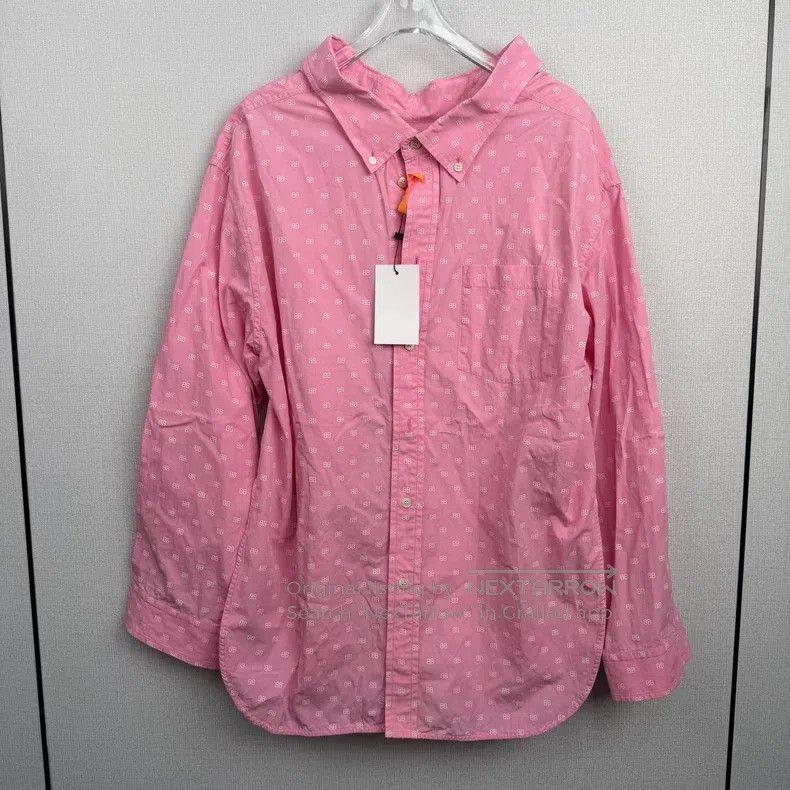 Balenciaga Balenciaga Double B Embroidered Long Sleeve Shirt Size XS / US 0-2 / IT 36-38 - 1 Thumbnail