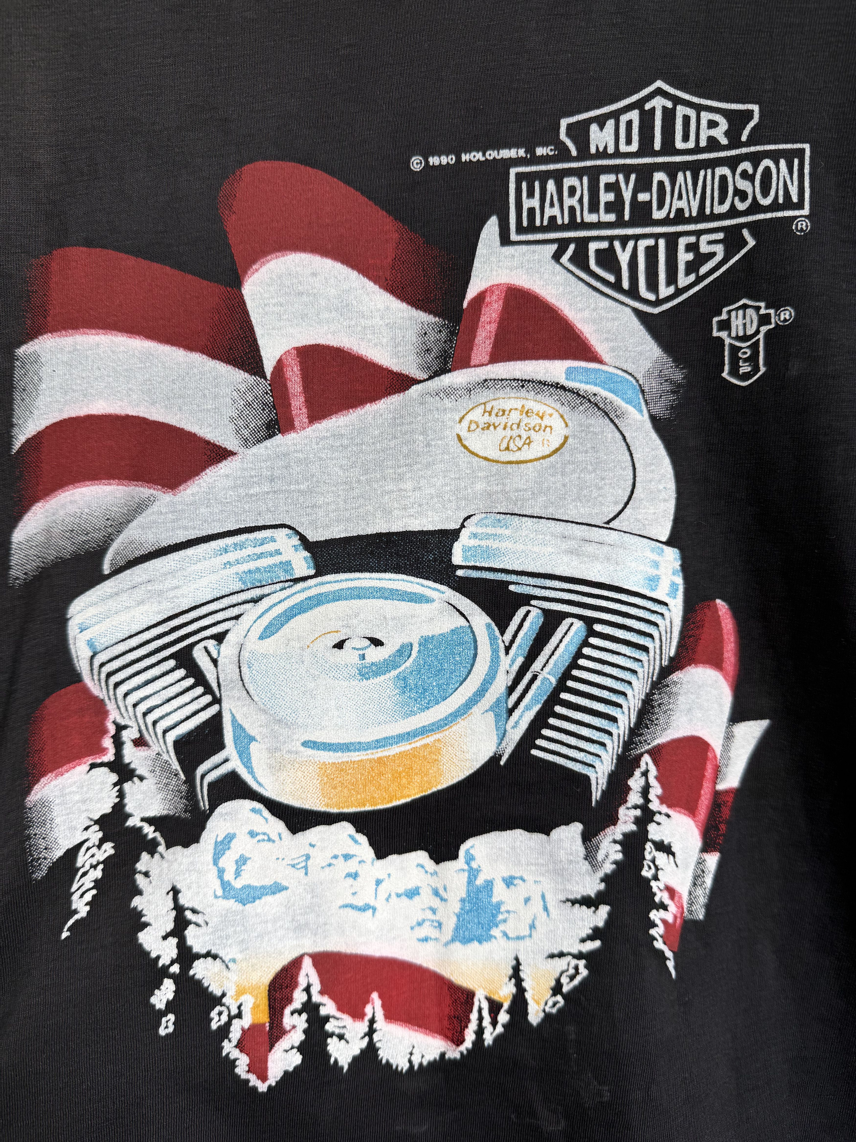 Harley Davidson × Vintage RARE Vintage 1990 Harley Davidson Founding Fathers tank top Size US L / EU 52-54 / 3 - 3 Thumbnail