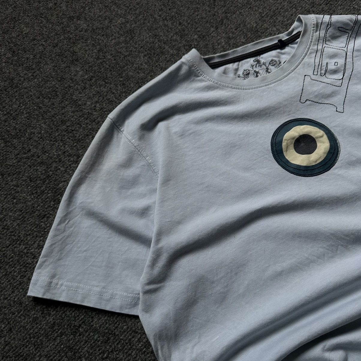 Lambretta VTG Adult Lambretta T-shirts Big Logo Trashed Size XL 00s Size US XL / EU 56 / 4 - 8 Thumbnail