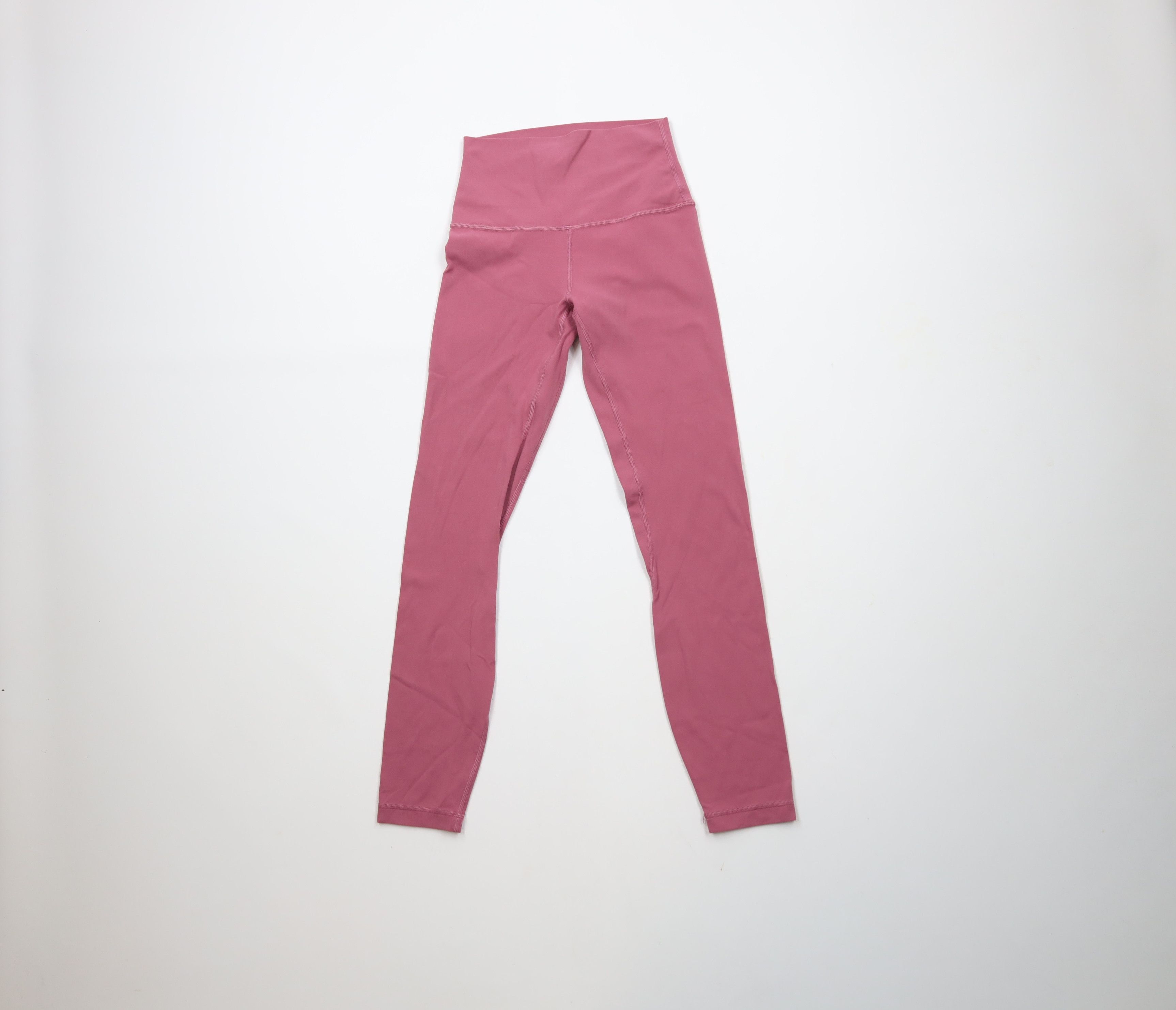 Lululemon × Vintage Lululemon Distressed 25" Align Leggings Yoga Gym Pants Pink Size 26" / US 2 / IT 38 - 1 Thumbnail
