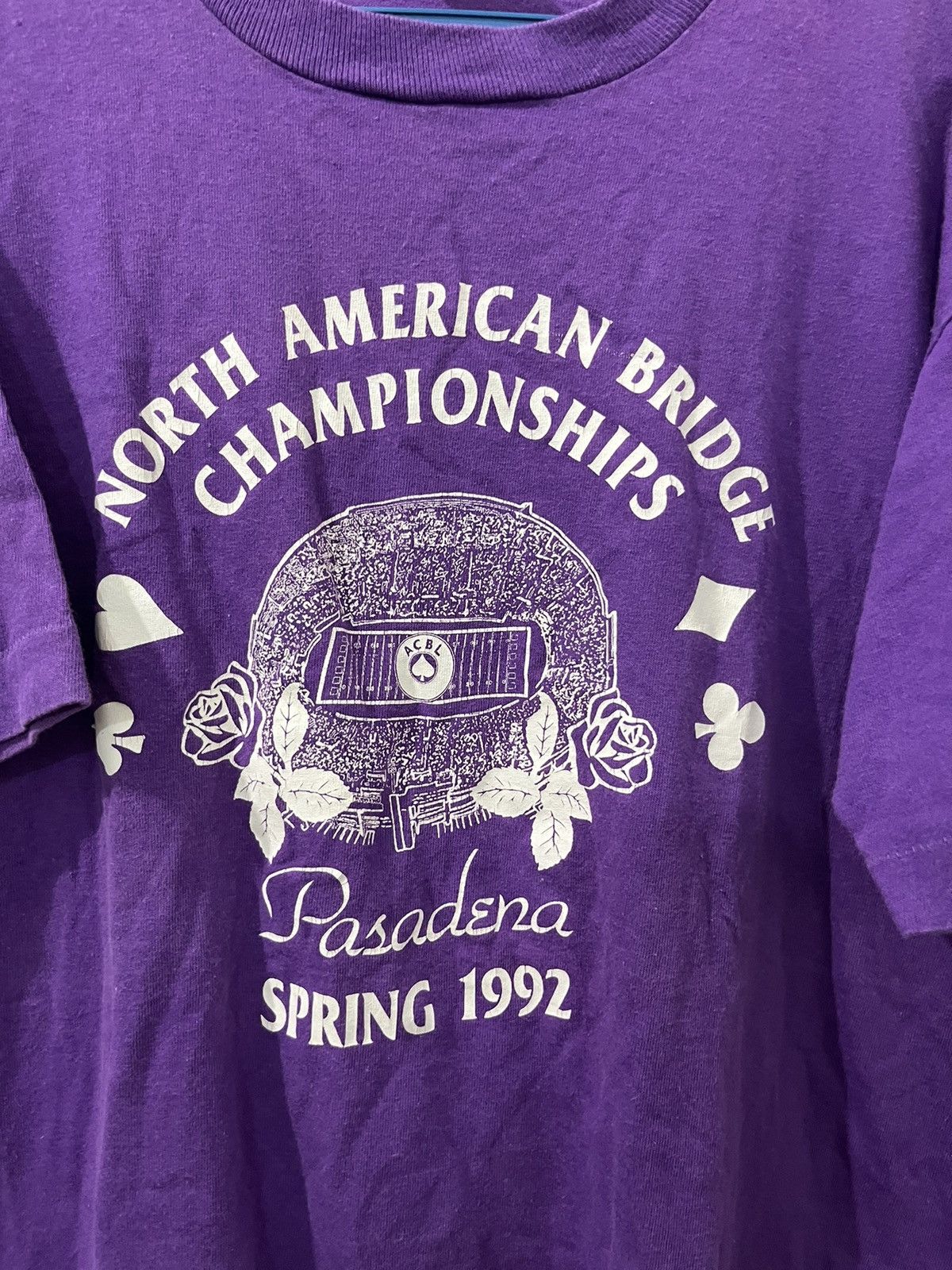Pasadena Leisure Club Vintage 90s 1992 NORTH AMERICAN BRIDGE PASADENA Size US XL / EU 56 / 4 - 2 Thumbnail