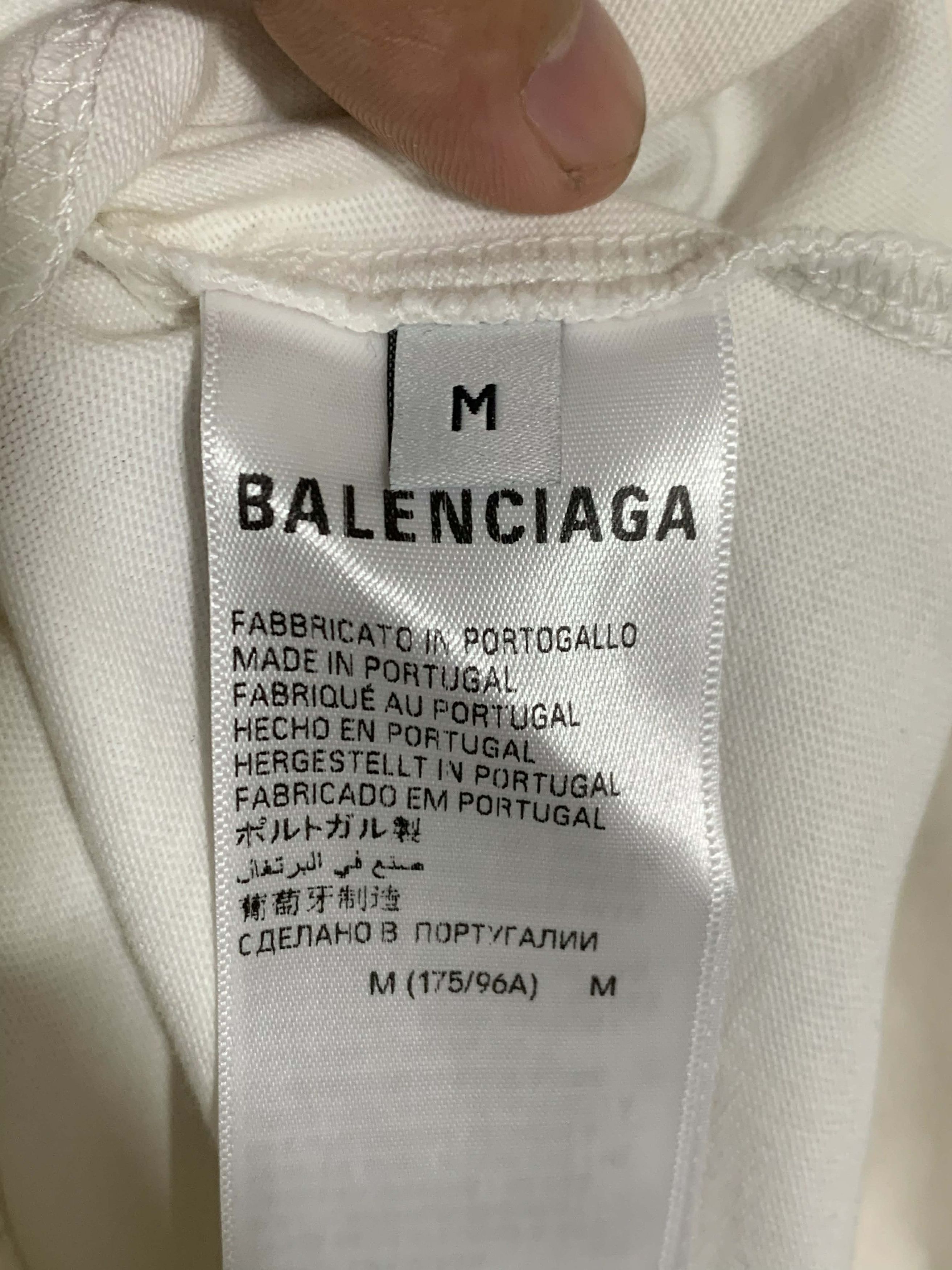 Balenciaga Balenciaga DIY 22SS Printed College Distressed Shirt Size US M / EU 48-50 / 2 - 4 Thumbnail