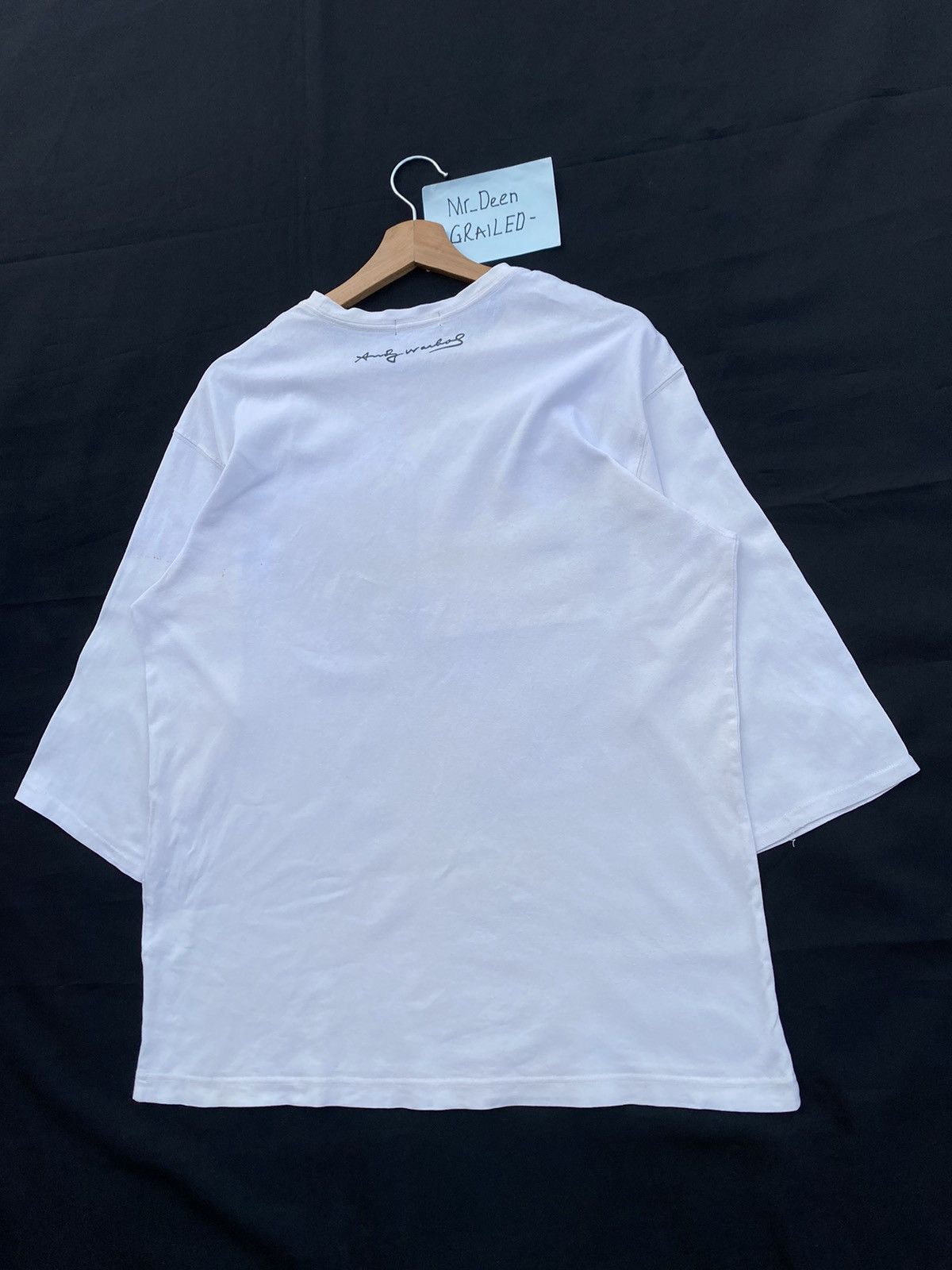 Andy Warhol Rare Vintage Andy Warhol 3/4 Sleeves Shirt Size US L / EU 52-54 / 3 - 16 Thumbnail