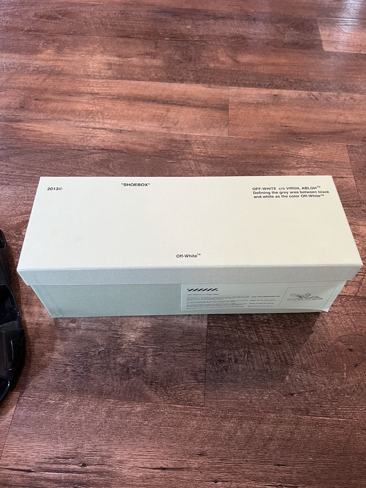 Off-White Off-White Jelly Sandals Zip Tie Slingback Black Sz 40 US 9 Size US 9 / IT 39 - 12 Thumbnail