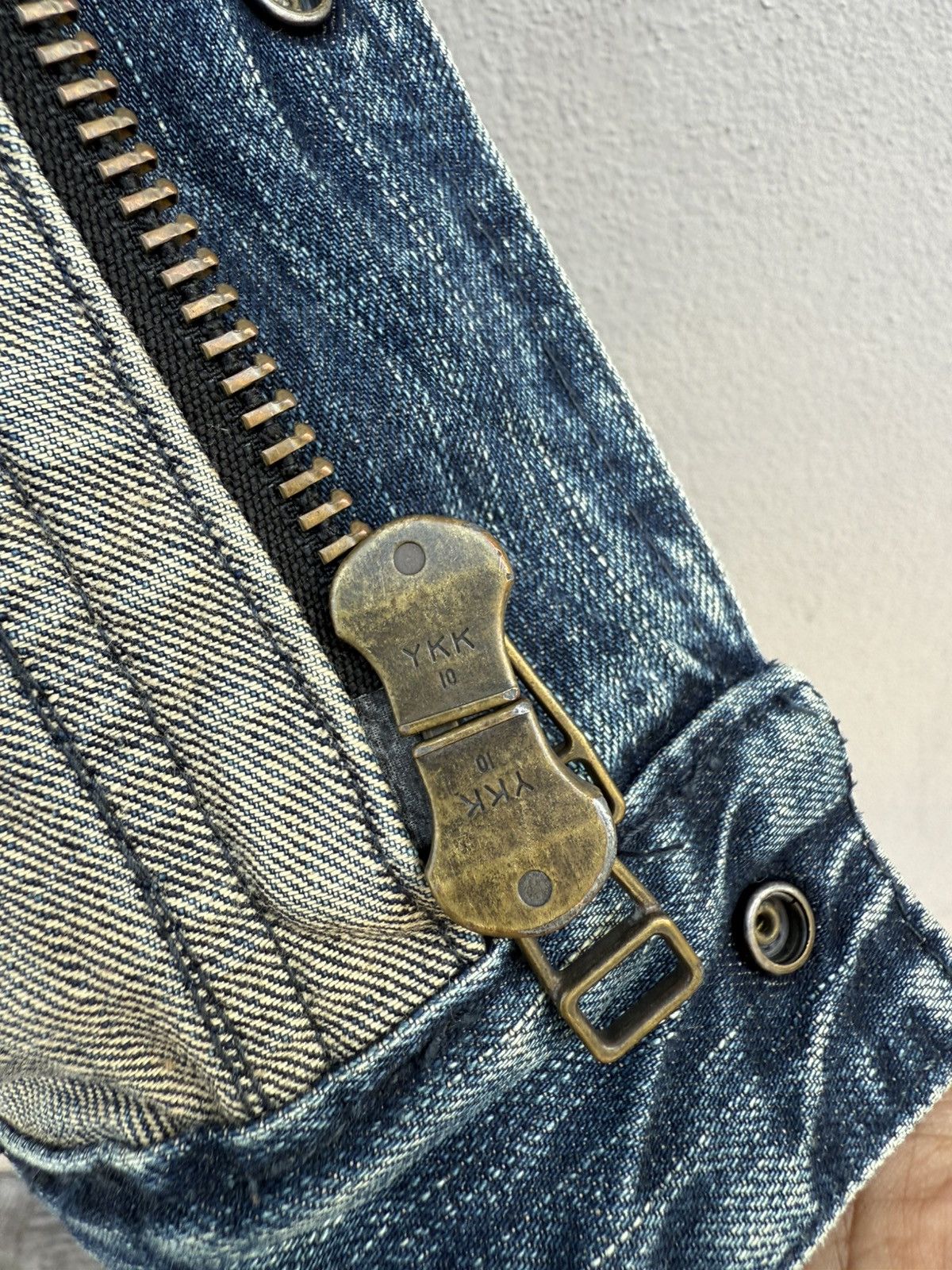 Isamu Katayama Backlash Vintage JOHNBULL KOJIMA JAPAN Slank 3D Pockets Mudwash Denim Size US S / EU 44-46 / 1 - 17 Thumbnail