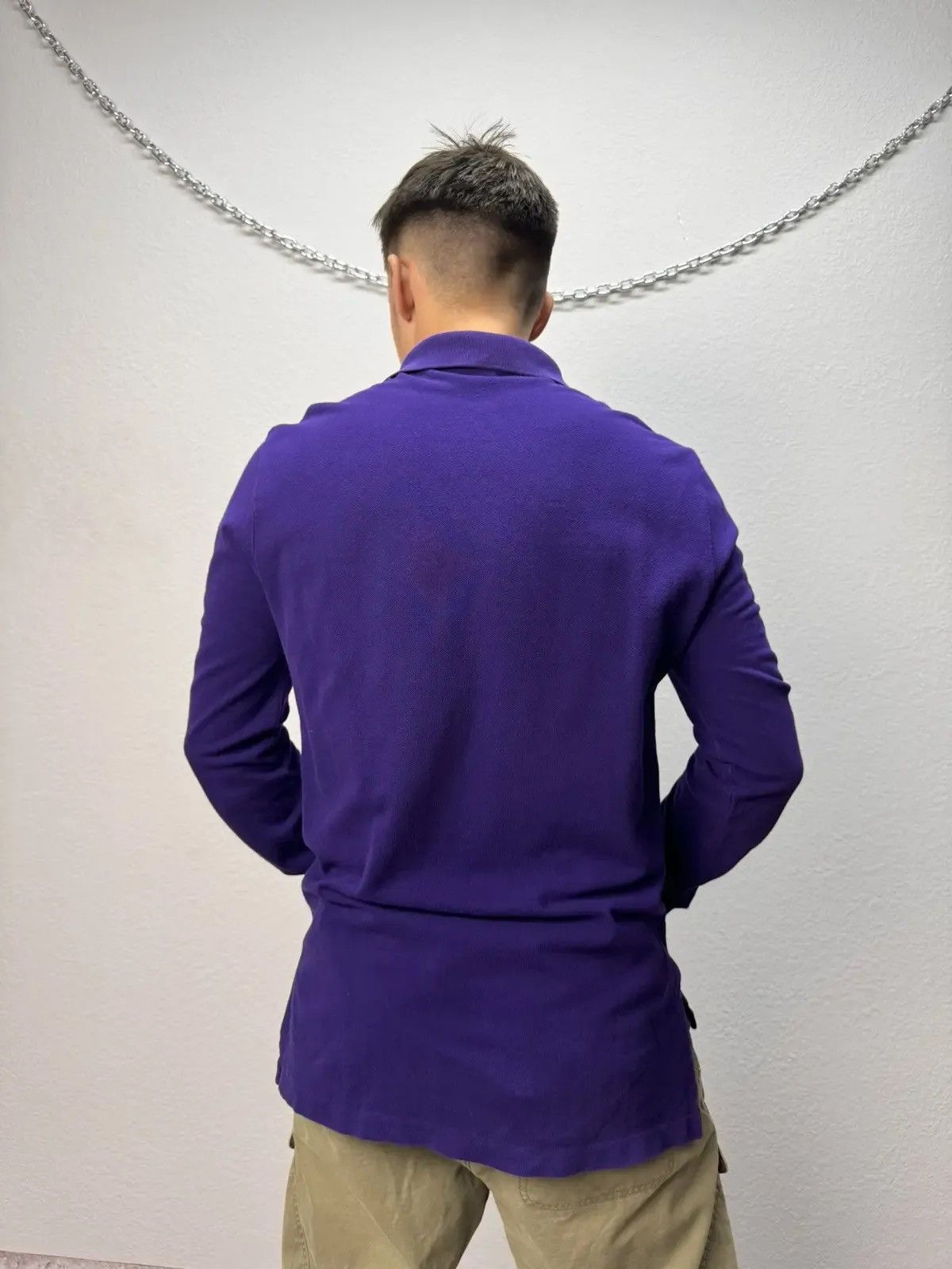 Polo Ralph Lauren Vintage Long sleeve Polo Ralph Lauren regby faded Size US M / EU 48-50 / 2 - 6 Thumbnail