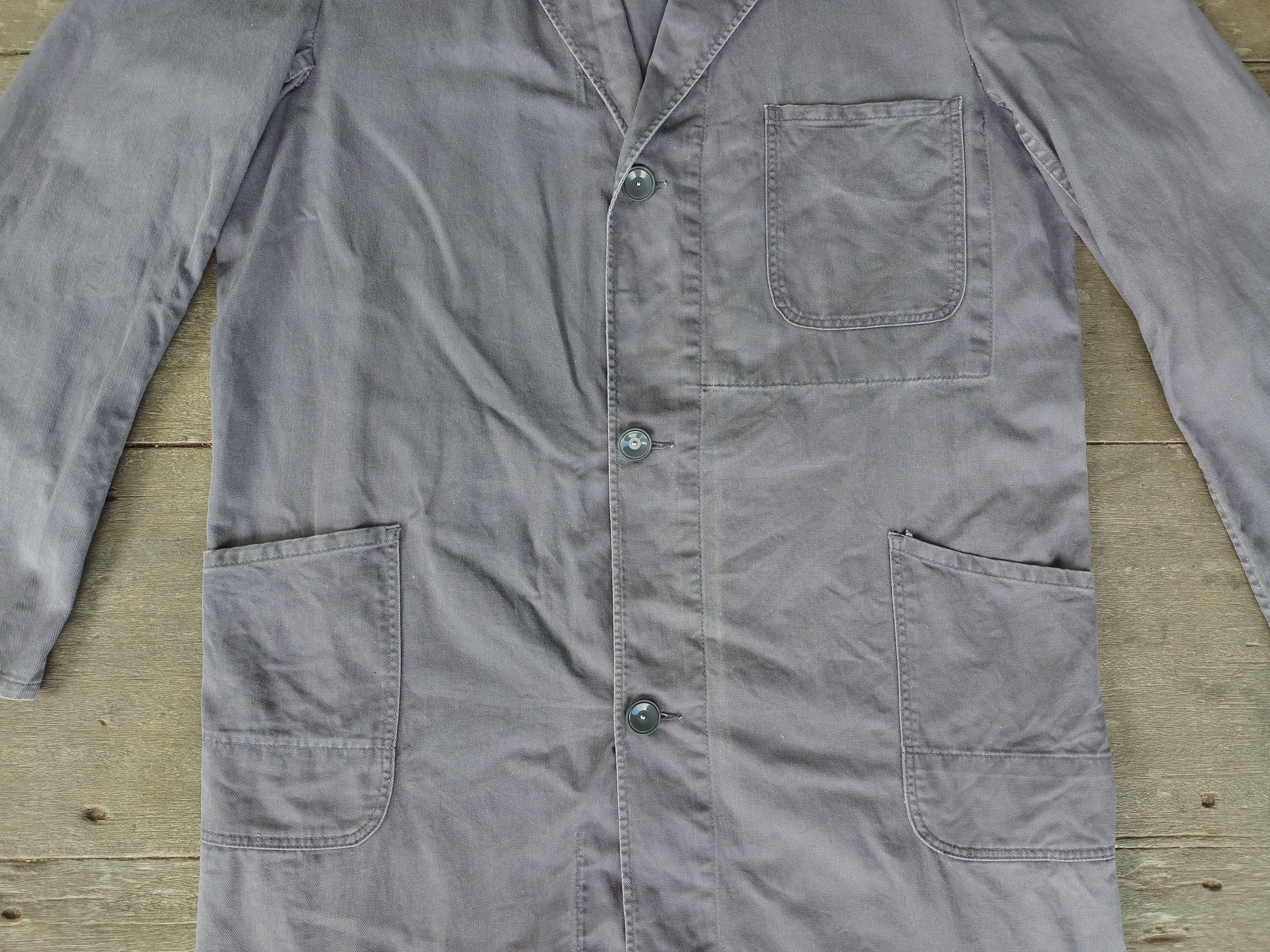 Other VTG 70s Germany Greiff Sanfor Chore Jacket gray size 52 ,L Size US L / EU 52-54 / 3 - 2 Thumbnail