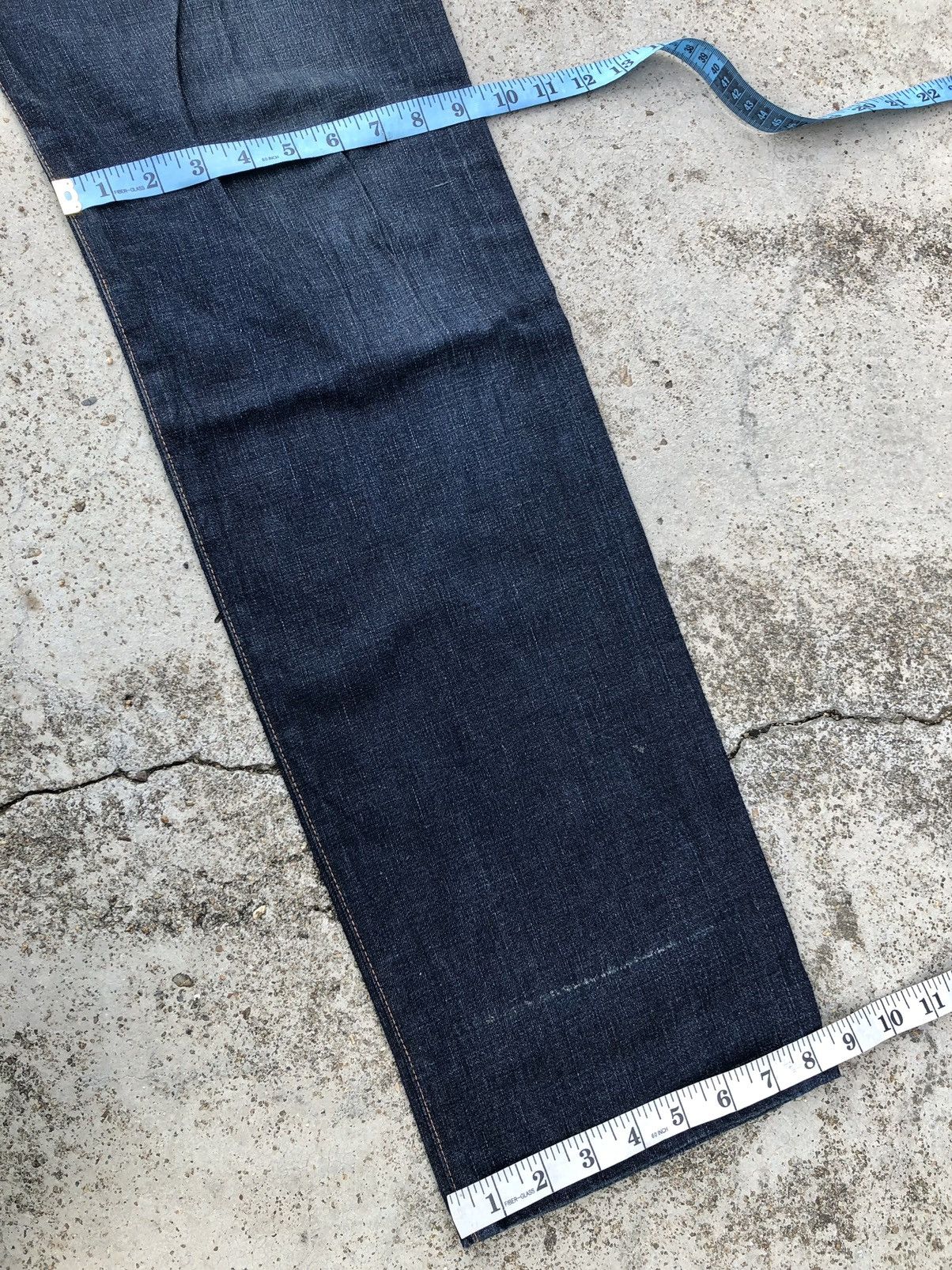 Marithe + Francois Girbaud MFG BUCKLE BACK BUTTON FLY DENIM Size US 31 - 10 Thumbnail