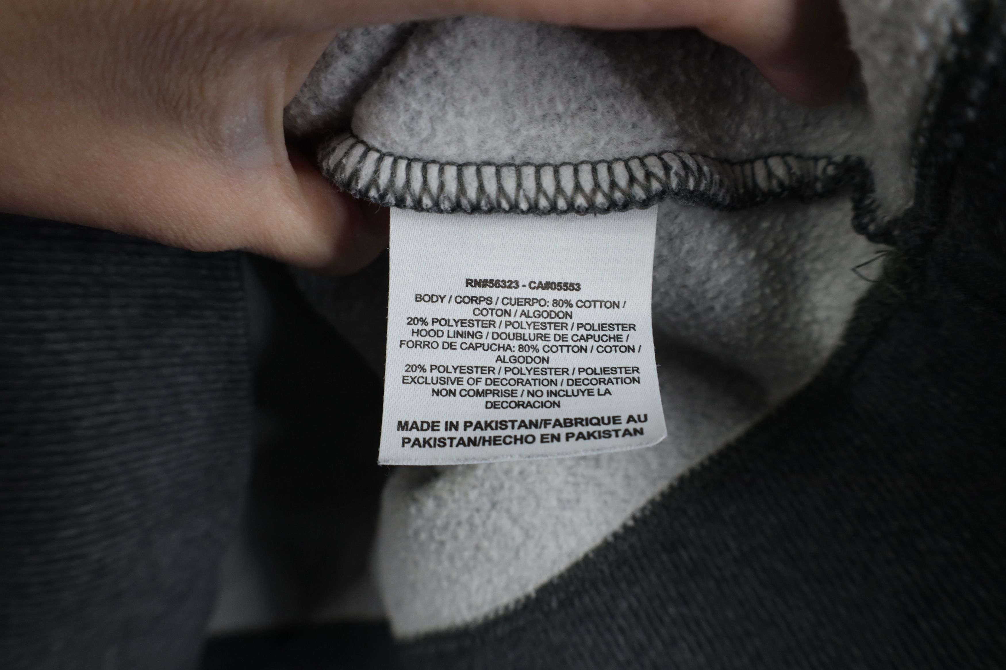 Nike Vintage Y2K Nike Scott Mini Swoosh Hoodie Heather Gray Size US L / EU 52-54 / 3 - 9 Thumbnail
