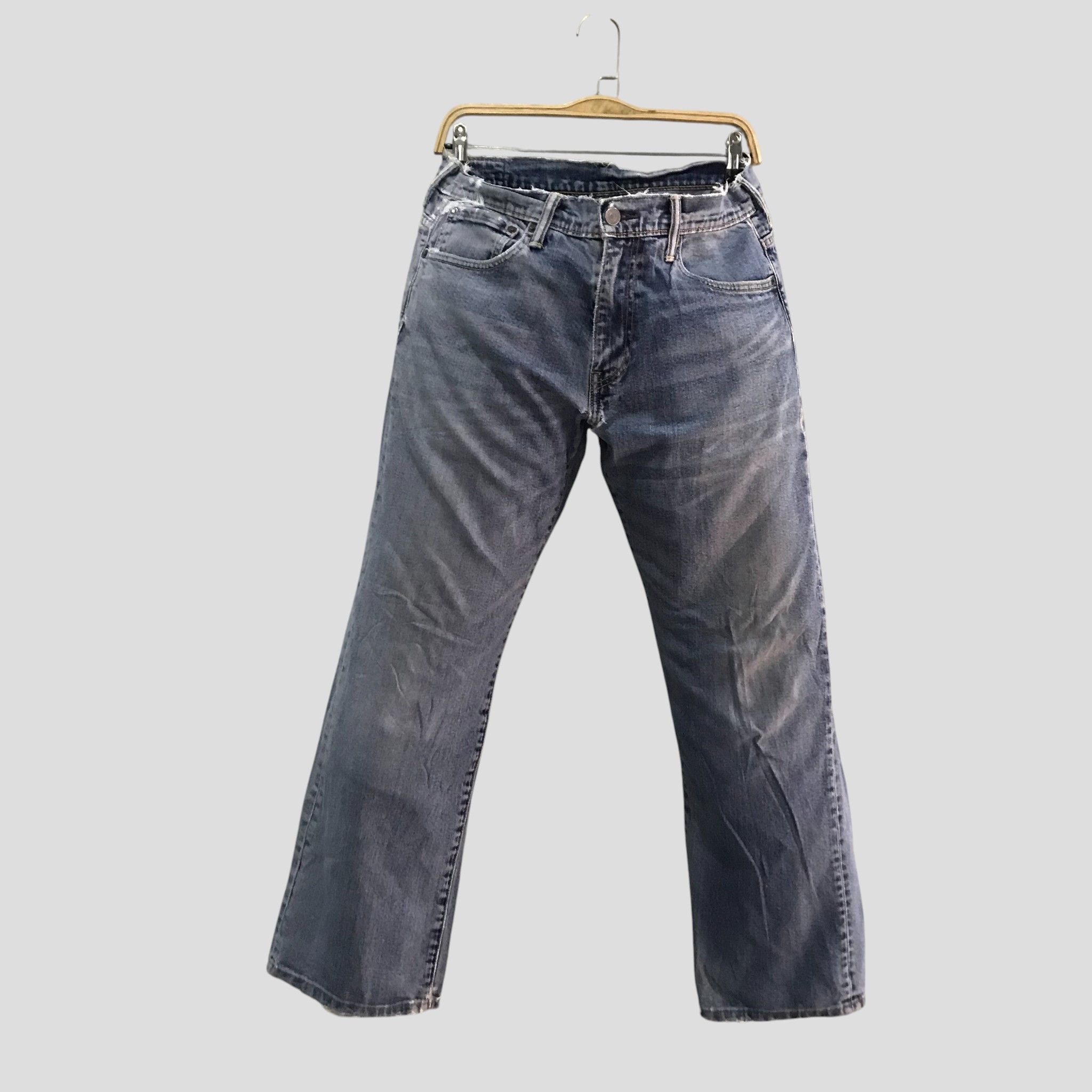 Levi's Vintage Levi’s 569 Relaxed Straight Stone Washed Faded Blue Size US 32 / EU 48 - 1 Thumbnail
