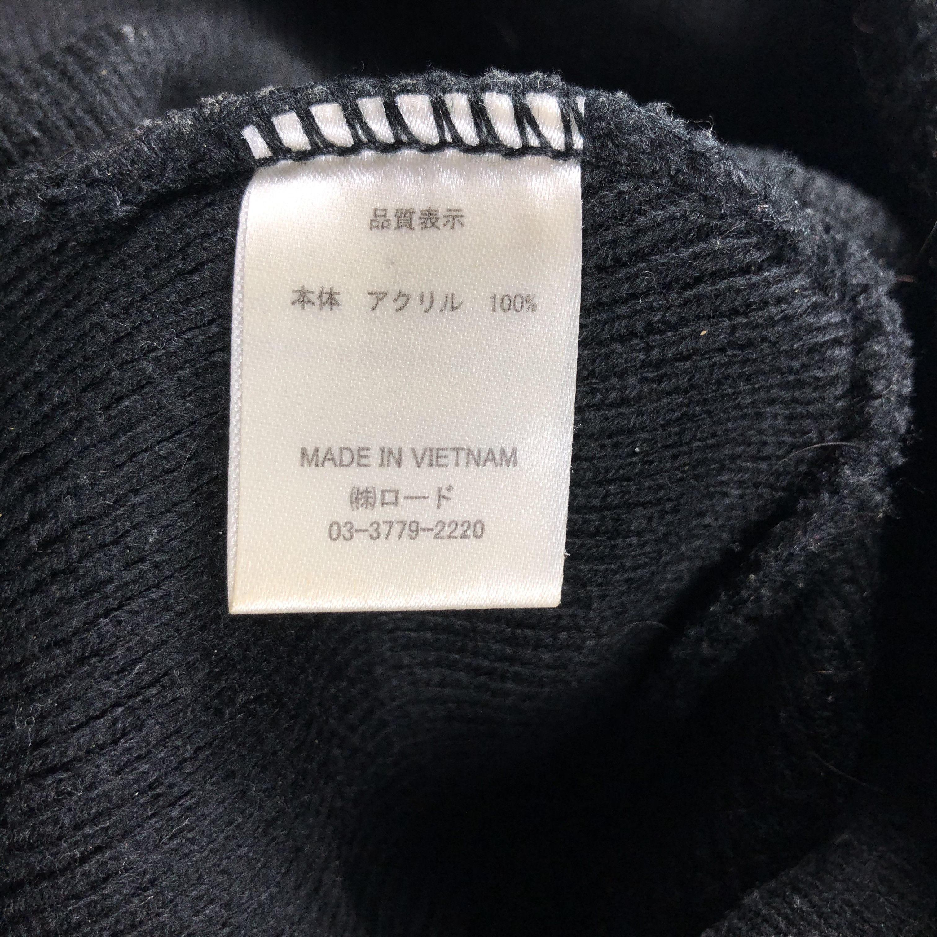 Vintage Special Issued Black Beanie Snow Hat Snow Cap -D1190 Size ONE SIZE - 6 Thumbnail