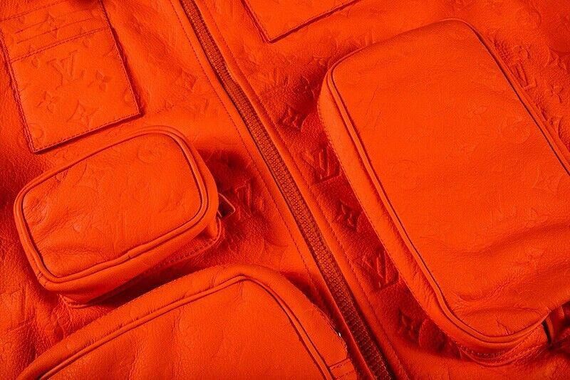 Louis Vuitton LOUIS VUITTON VIRGIL ABLOH MONOGRAM EMBOSSED UTILITY JACKET Size US L / EU 52-54 / 3 - 4 Thumbnail
