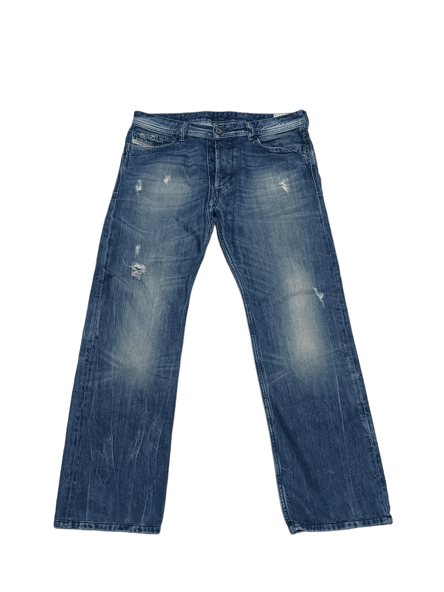 Diesel DIESEL DISTRESSED MENNIT W34 L32 AVANTGARDE JEANS Size US 34 / EU 50 - 1 Thumbnail