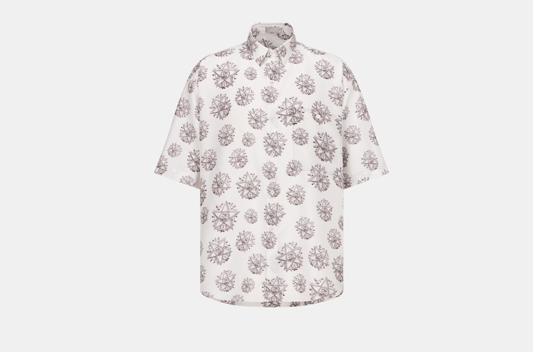 o1w1db11123 Short-Sleeved Shirt in Ecru