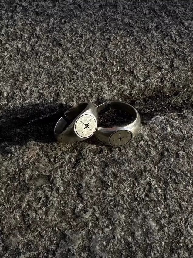 VIBE Chrome VIBE Silver Ring Vintage Rings🔥🔥🔥 Size ONE SIZE - 2 Thumbnail