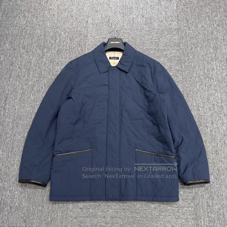 Loro Piana Loro Piana Diamond Pattern Cotton Coat Size US L / EU 52-54 / 3 - 1 Thumbnail