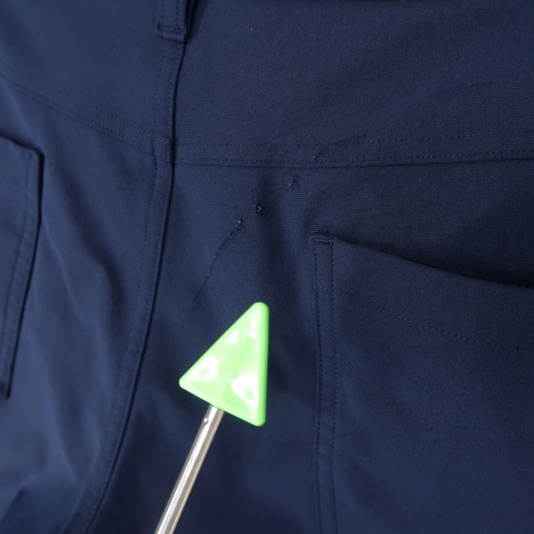 Lululemon Lululemon ABC Classic Fit Pants Mens 31 Blue Warpstreme 5 Pocket Flaws Wool?? Size US 31 - 6 Thumbnail