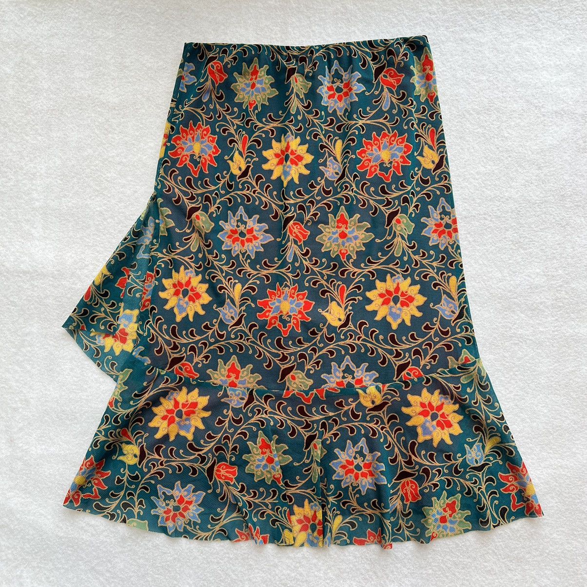Vivienne Tam Vivienne Tam Printed Mesh Skirt Size 25" / US 0 / IT 36 - 6 Thumbnail
