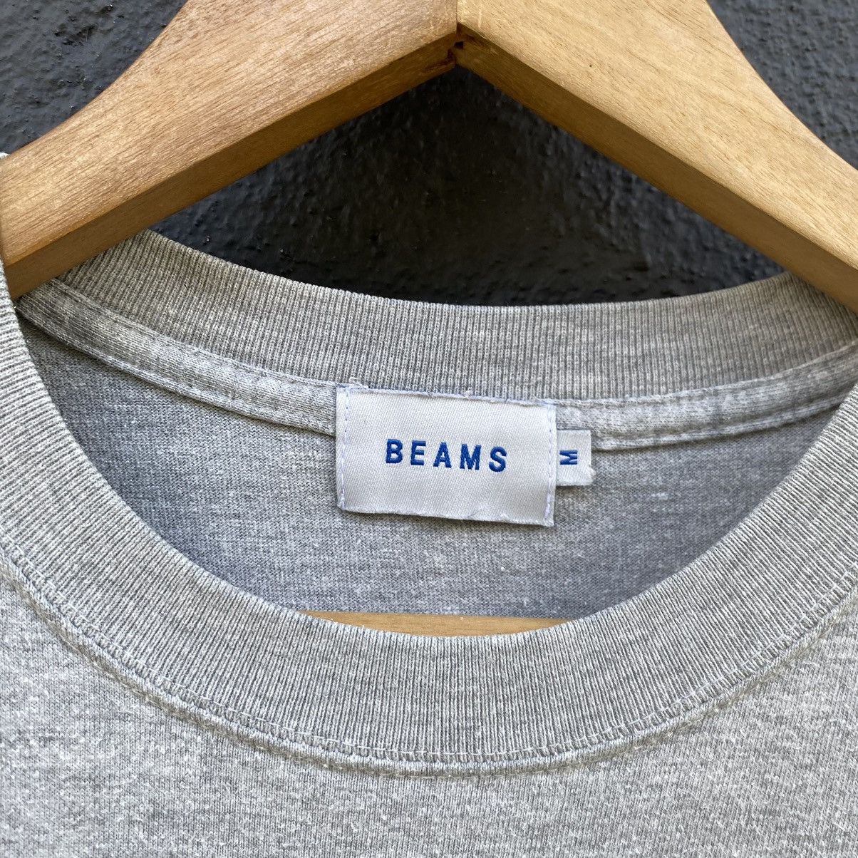 Beams Plus Thrashed Faded Vintage Y2K Beams Japan Brand ERD GRUNGE TEE Size US M / EU 48-50 / 2 - 3 Thumbnail