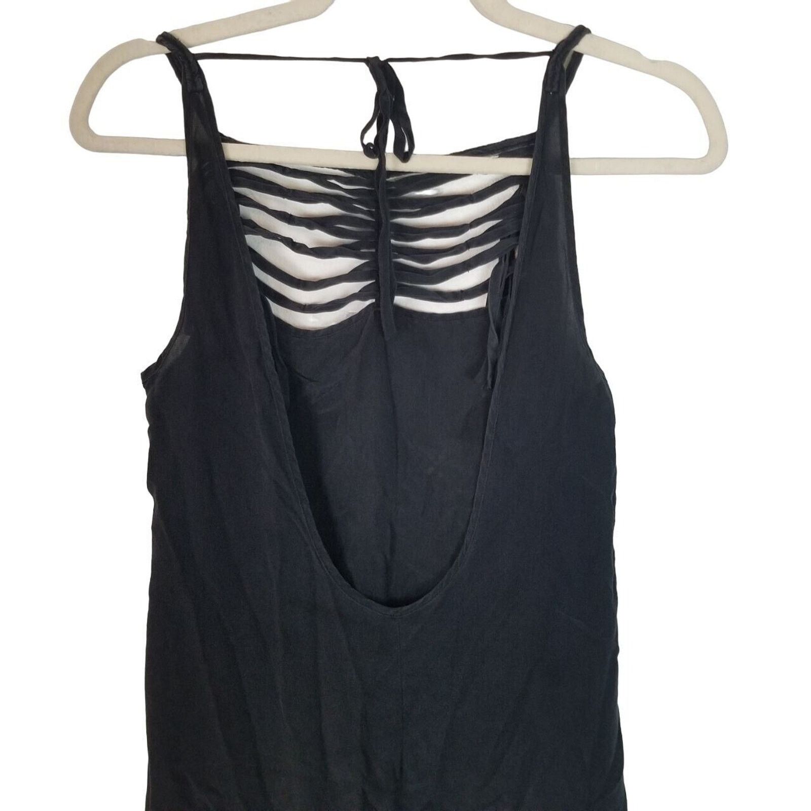 Bcbgmaxazria BCBGMaxAzria Womens Tamsyn 100% Silk Hi Low Dress Size XS Size S / US 4 / IT 40 - 11 Thumbnail