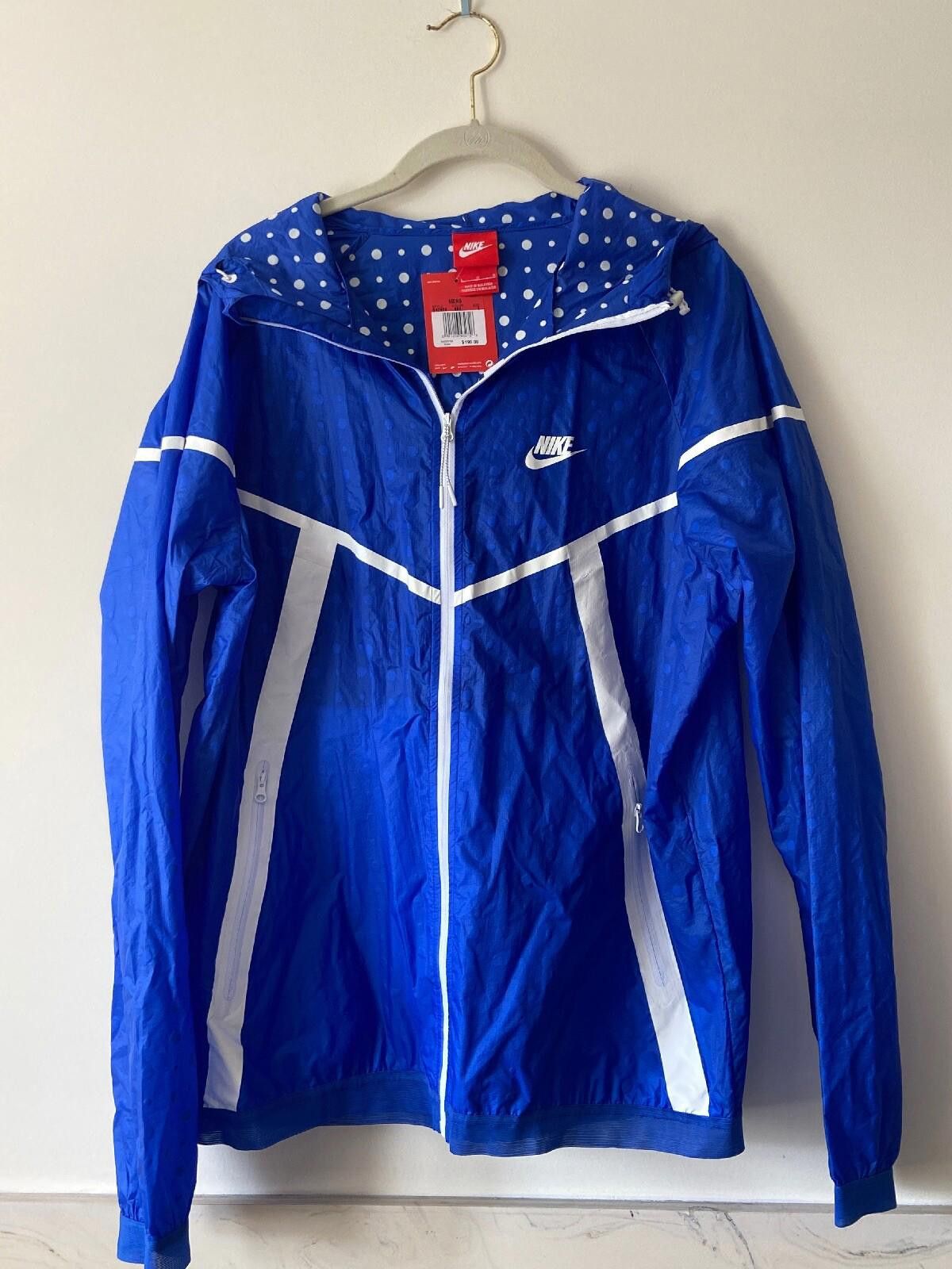 Nike Nike Mens Tech Windrunner Jacket Blue Size US L / EU 52-54 / 3 - 1 Thumbnail