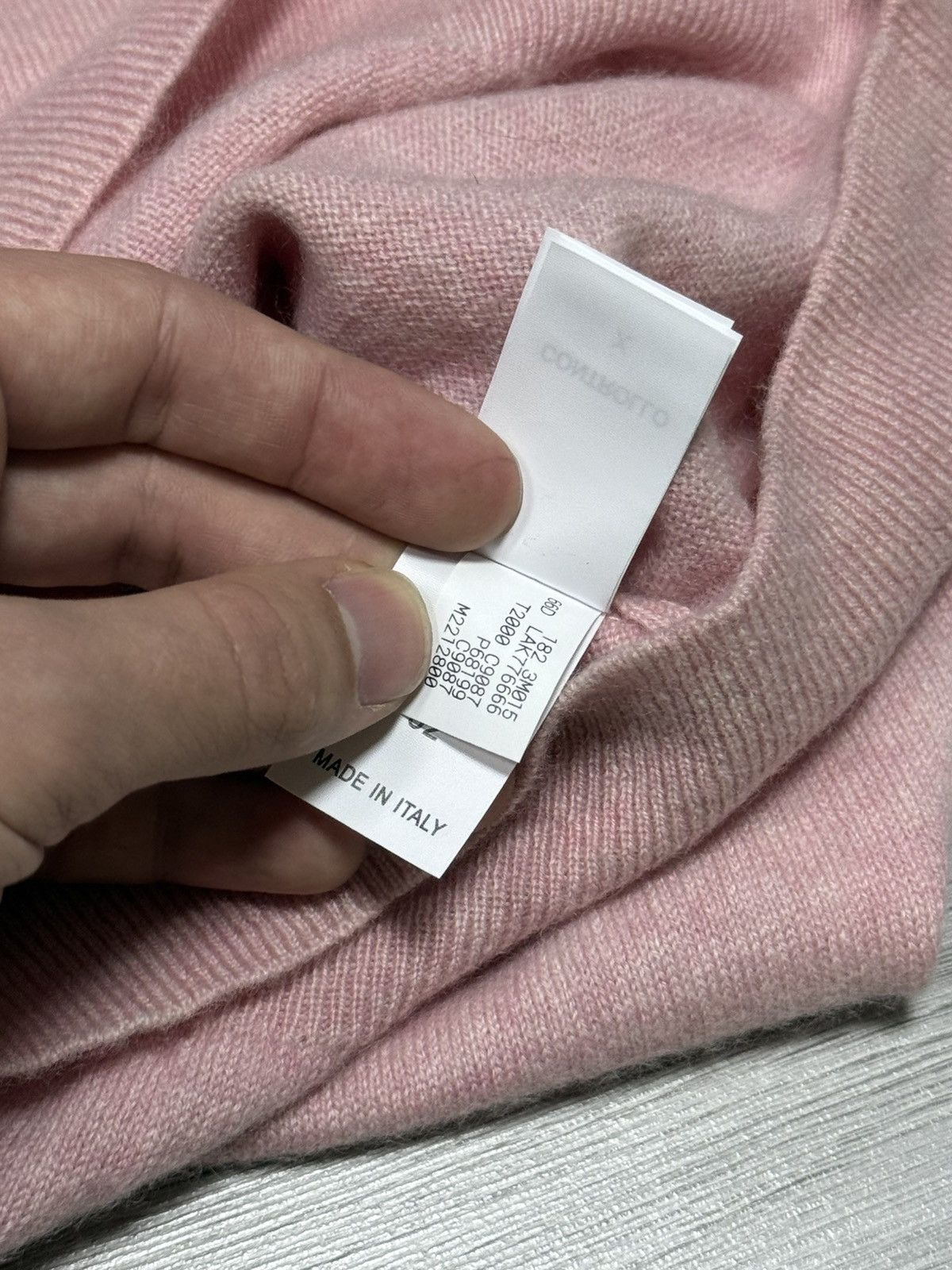 Brunello Cucinelli Brunello Cucinelli cashmere sweater v neck jumper Size US L / EU 52-54 / 3 - 9 Thumbnail