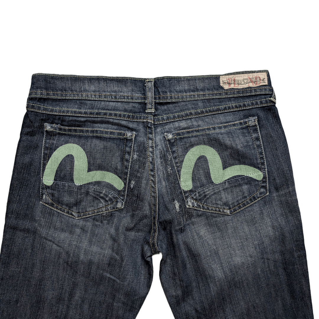 Evisu × Puma EVISU X PUMA SUPER RARE DENIM(bell bottom) Size US 28 / EU 44 - 4 Thumbnail