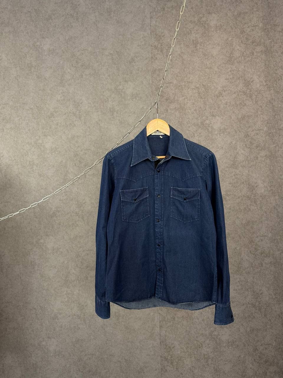 Acne Studios Acne Jeans double pocket shirt Size US S / EU 44-46 / 1 - 1 Thumbnail