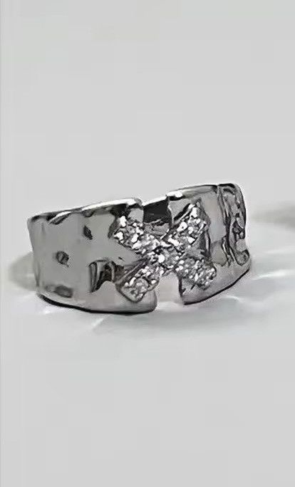 Japanese Brand Shiny Star Irregular Crystal Rings Size ONE SIZE - 2 Thumbnail