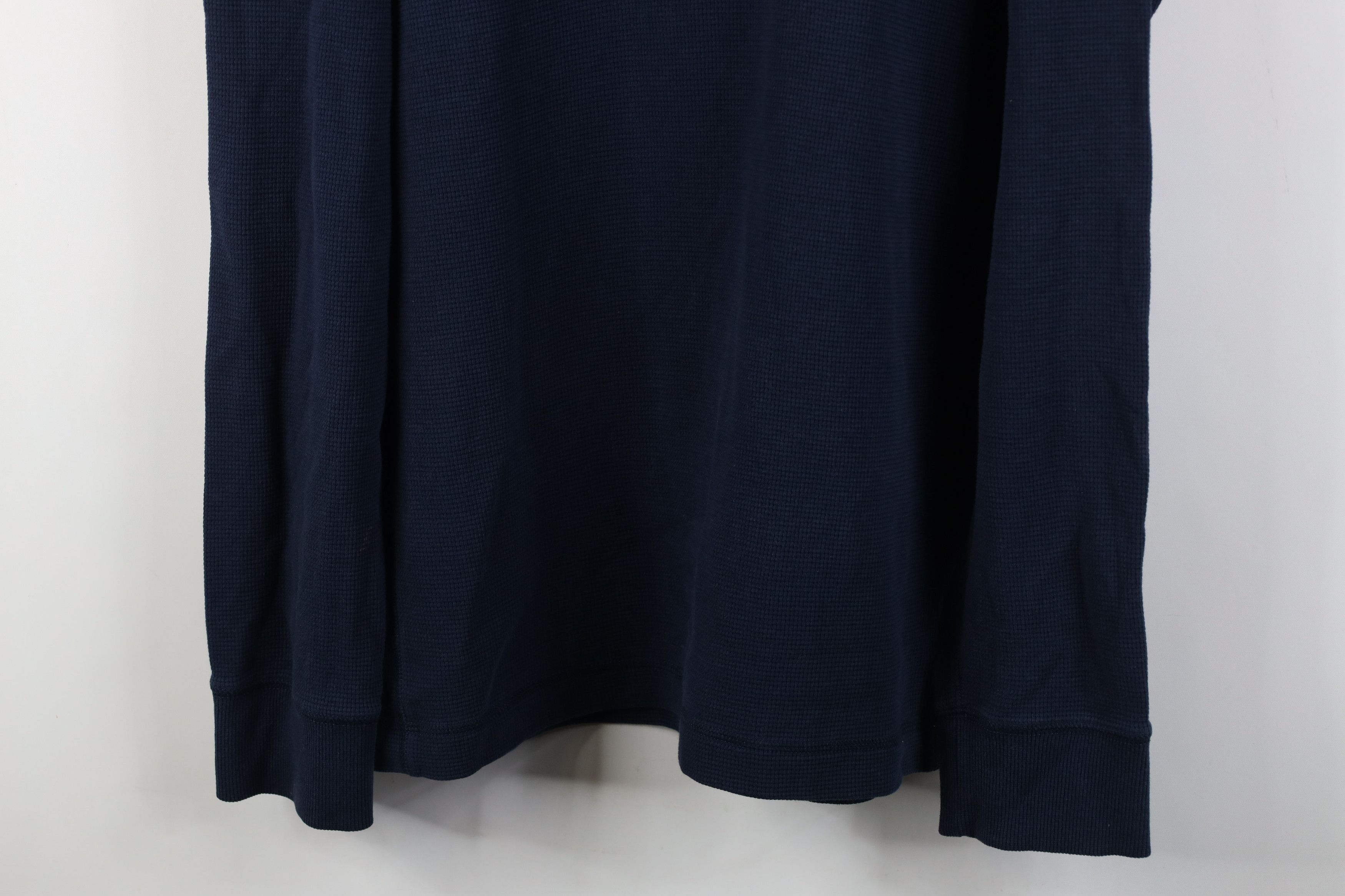 Eddie Bauer Vintage Eddie Bauer Heavy Thermal Waffle Knit Henley T-Shirt Size US L / EU 52-54 / 3 - 3 Thumbnail