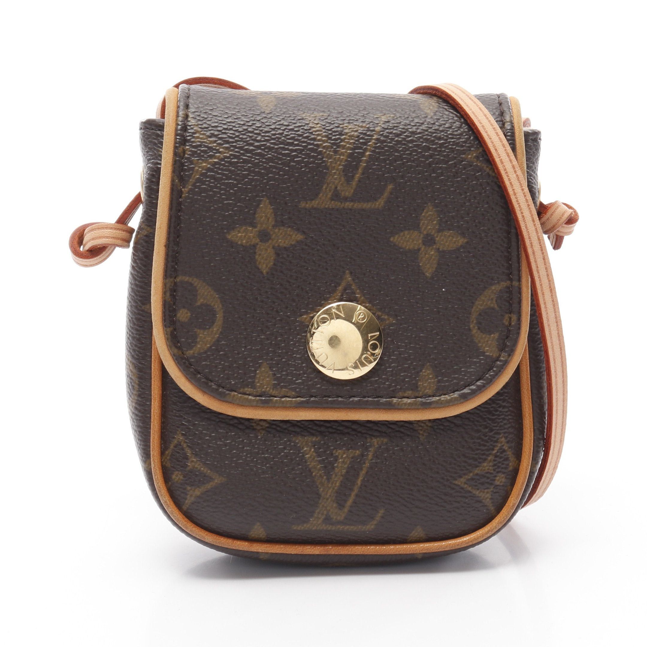 Louis Vuitton Louis Vuitton Pochette Cancun Monogram Shoulder Bag Leather Brown Size ONE SIZE - 1 Thumbnail