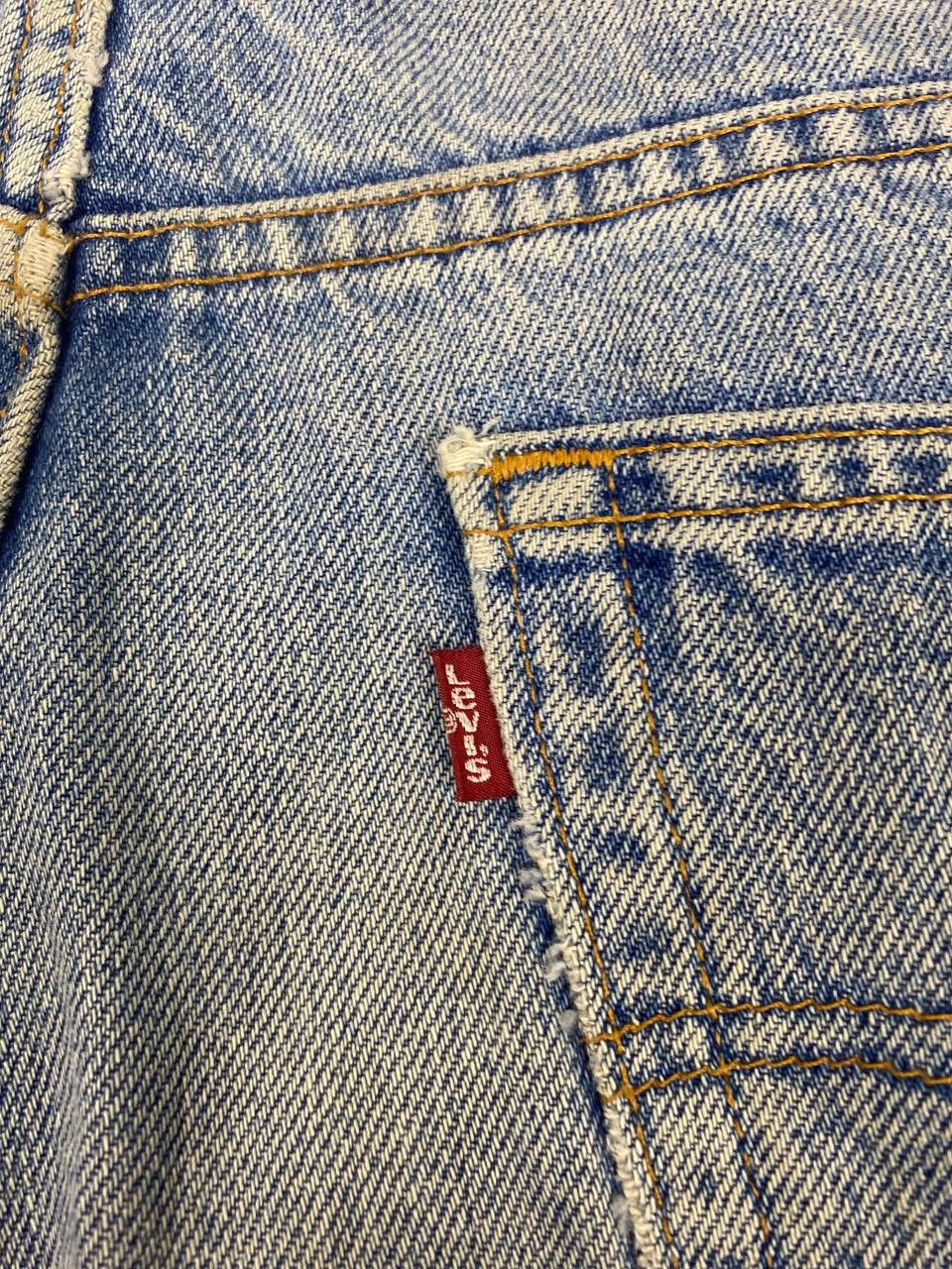 Levi's vintage levis relaxed straight leg nice design Size US 35 - 5 Thumbnail