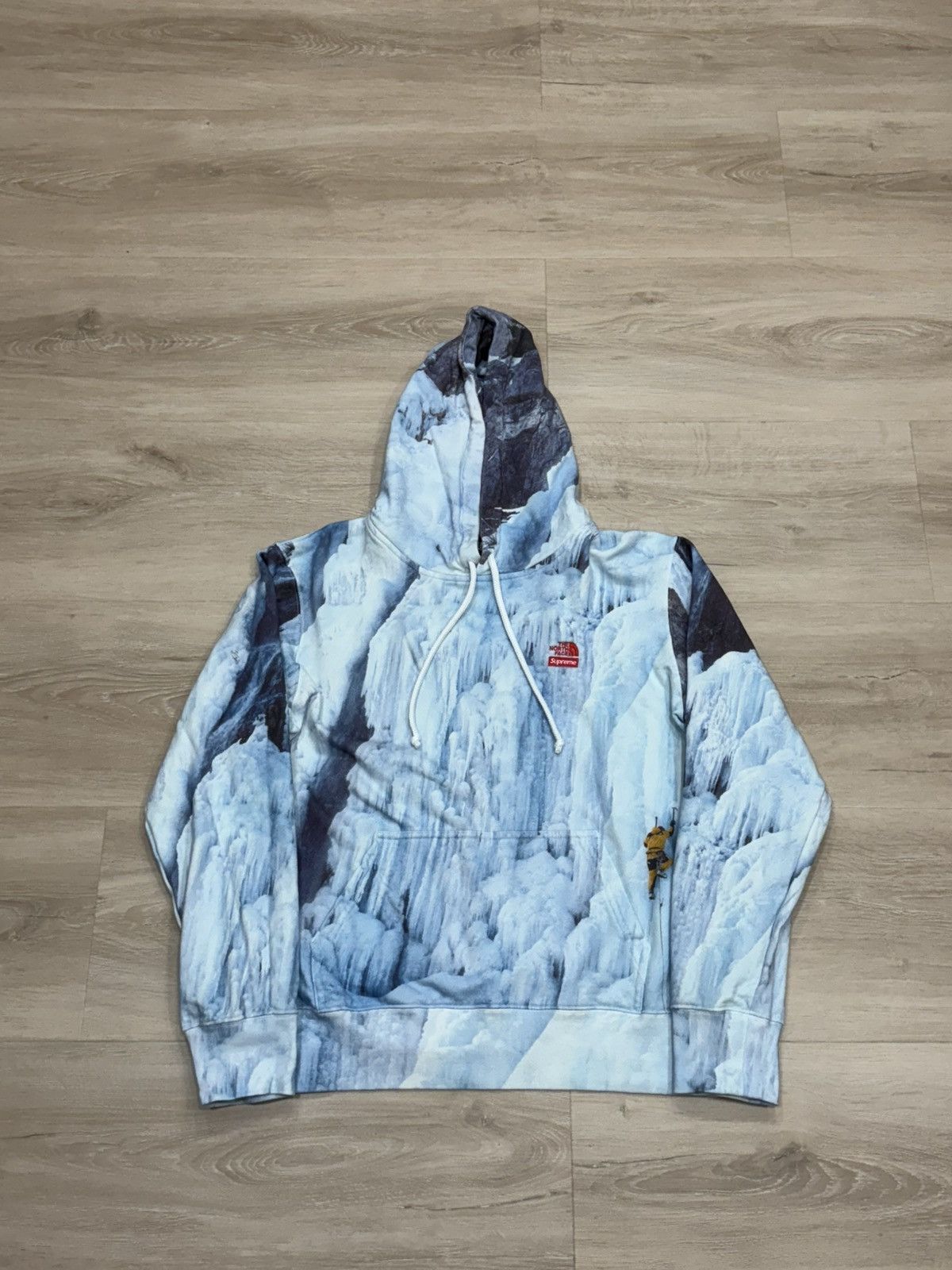 Supreme × The North Face Supreme/TNF Ice Climb Hoodie Size US M / EU 48-50 / 2 - 1 Thumbnail