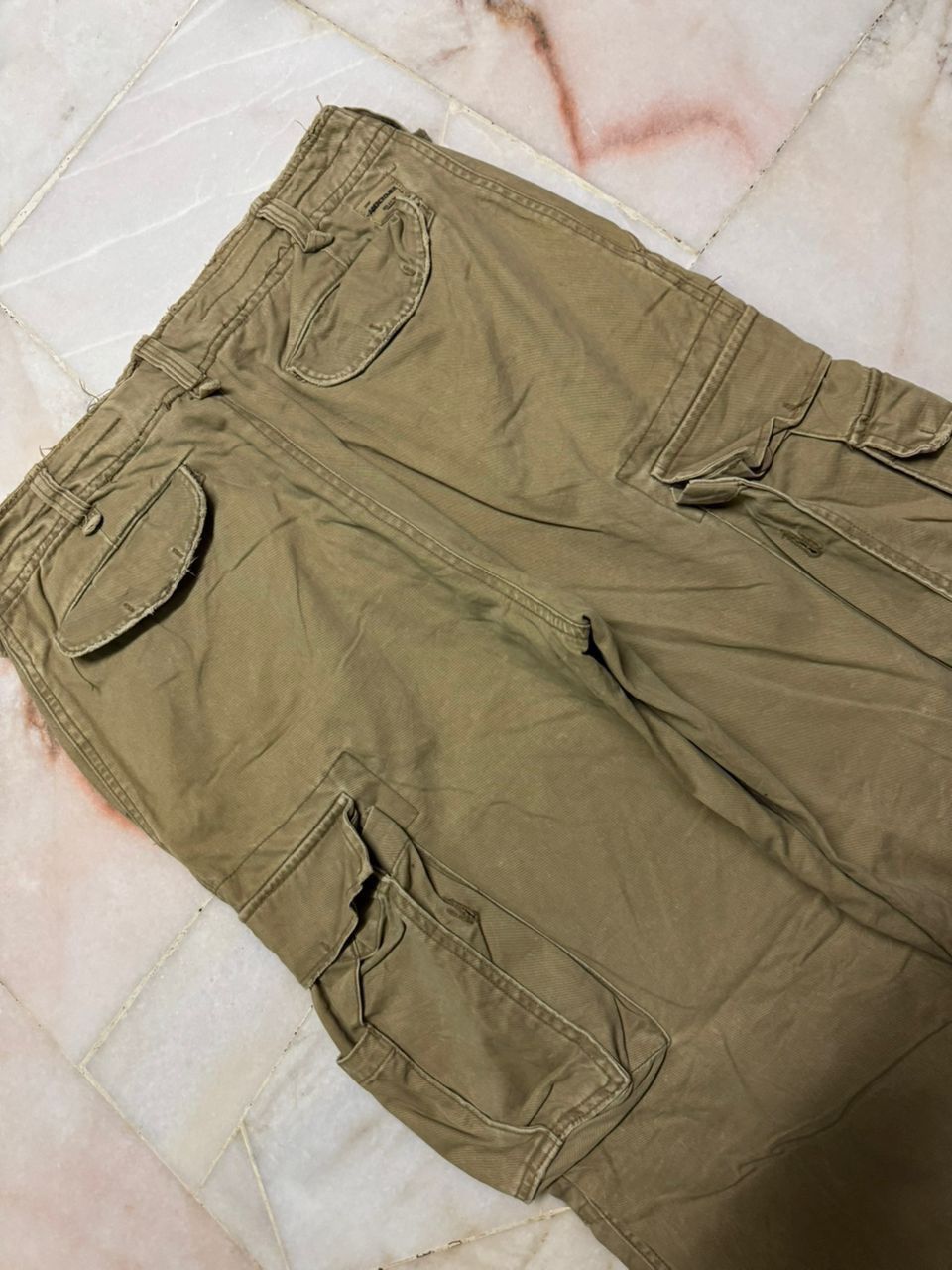 20471120 Baggy💥Vintage Abercrombie Tactical Cargo Big Pocket Distress Size US 32 / EU 48 - 23 Thumbnail