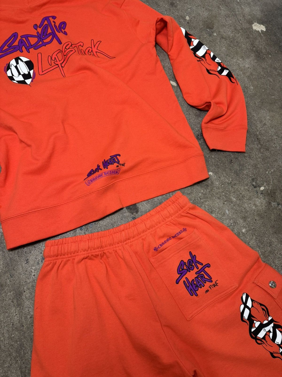 Chrome Hearts × Matty Boy CHROME HEARTS MATTY BOY LIPSTICK SHORTS Size US 40 / EU 56 - 3 Thumbnail