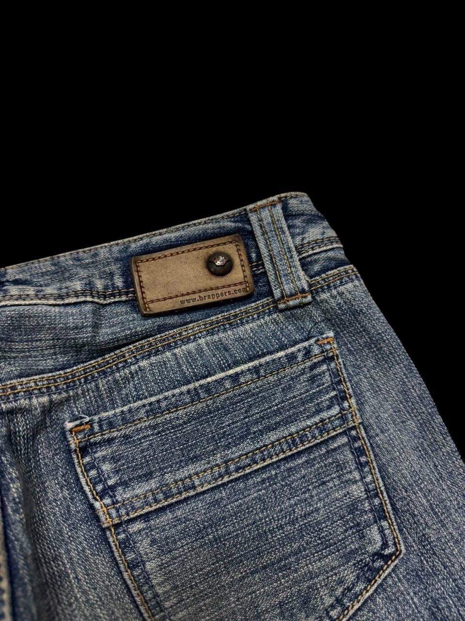 FLARE 90s Brappers Mudwash Distressed Ripped Insane Jeans