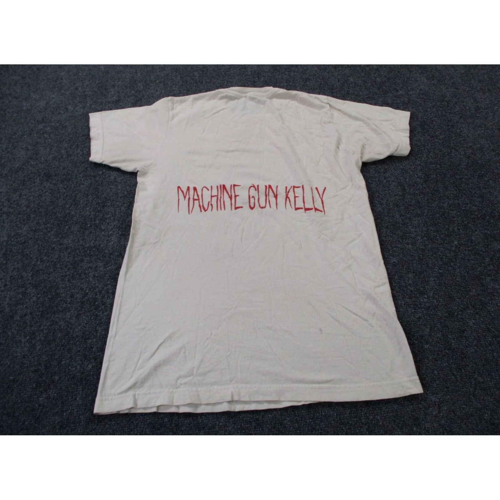 Vintage Machine Gun Kelly T Shirt Mens M White Daywalker Graphic Tee MGK Merch XX Music Shirt Size US M / EU 48-50 / 2 - 7 Thumbnail