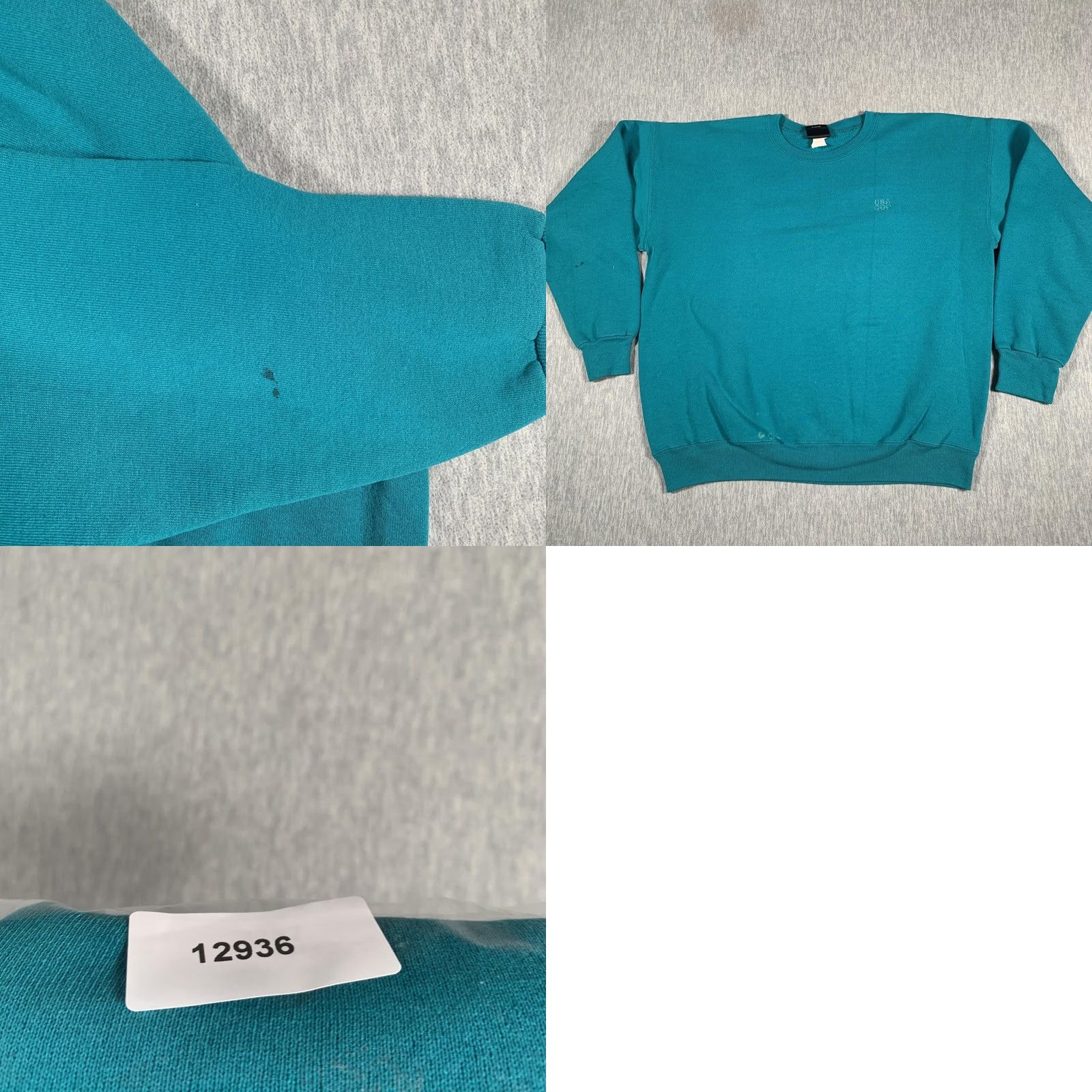 JCPenney Vintage USA Olympics Sweatshirt Mens Large Teal Crewneck JCPenney Size US XL / EU 56 / 4 - 9 Thumbnail