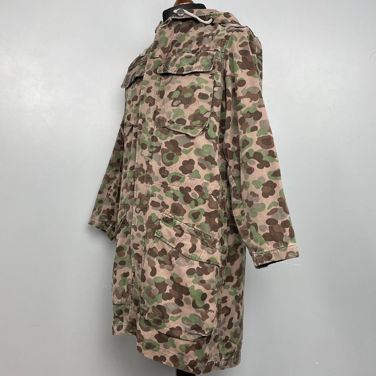 Vintage Vintage 60’s Austrian army Erbsenmuster Long Parka Size US M / EU 48-50 / 2 - 5 Thumbnail